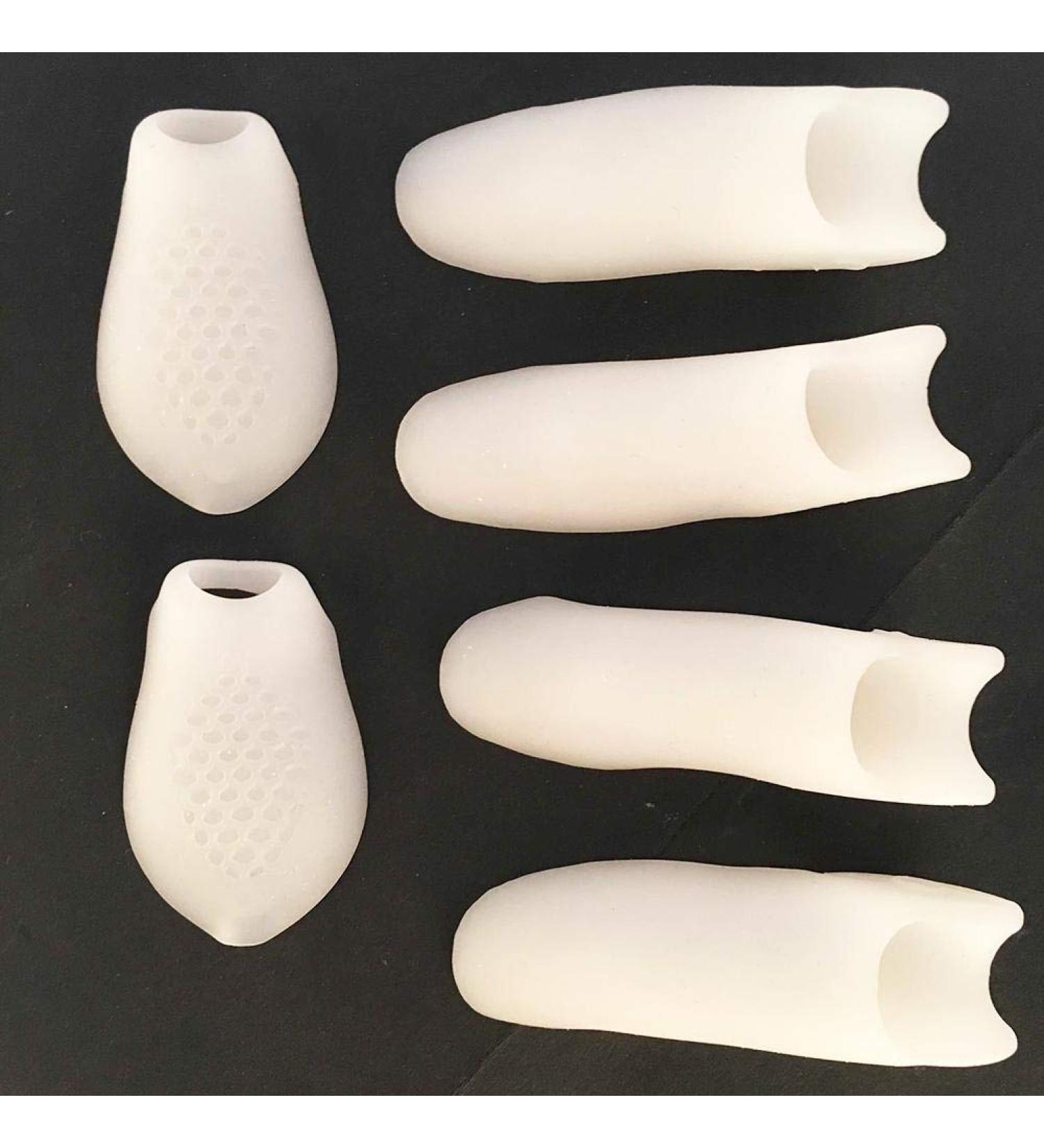 Orthesis petit orteil 3 pairs Original Schneider Bunion Pads Pinky Toe Cover Silicon Little Toe Valgus Protector Soft Gel Bunionette Pad Shield