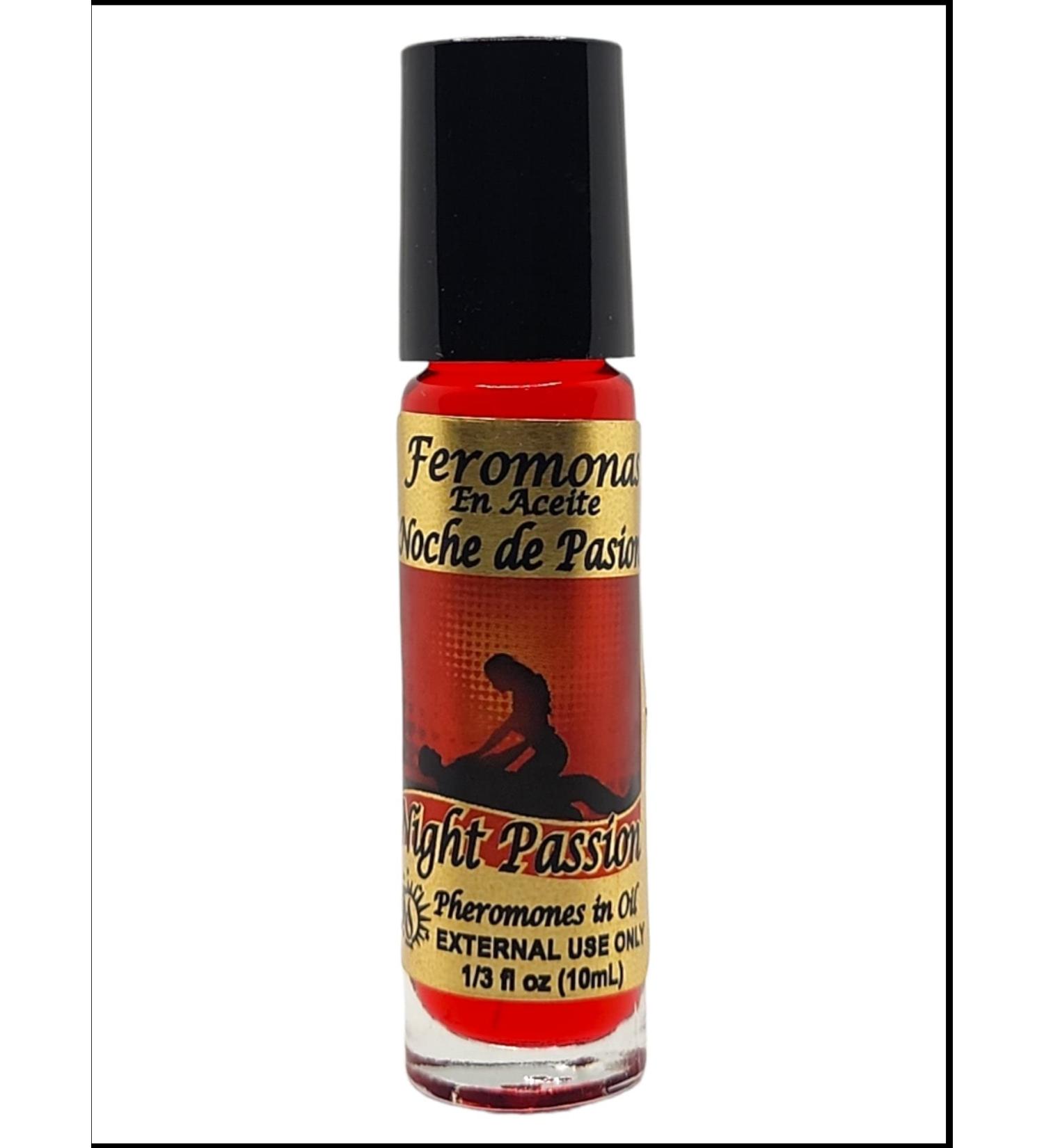 Night Passion Pheromone(Noche de Pasion Feromnas En Aceite)-Roll on Perfume Oil 10ML
