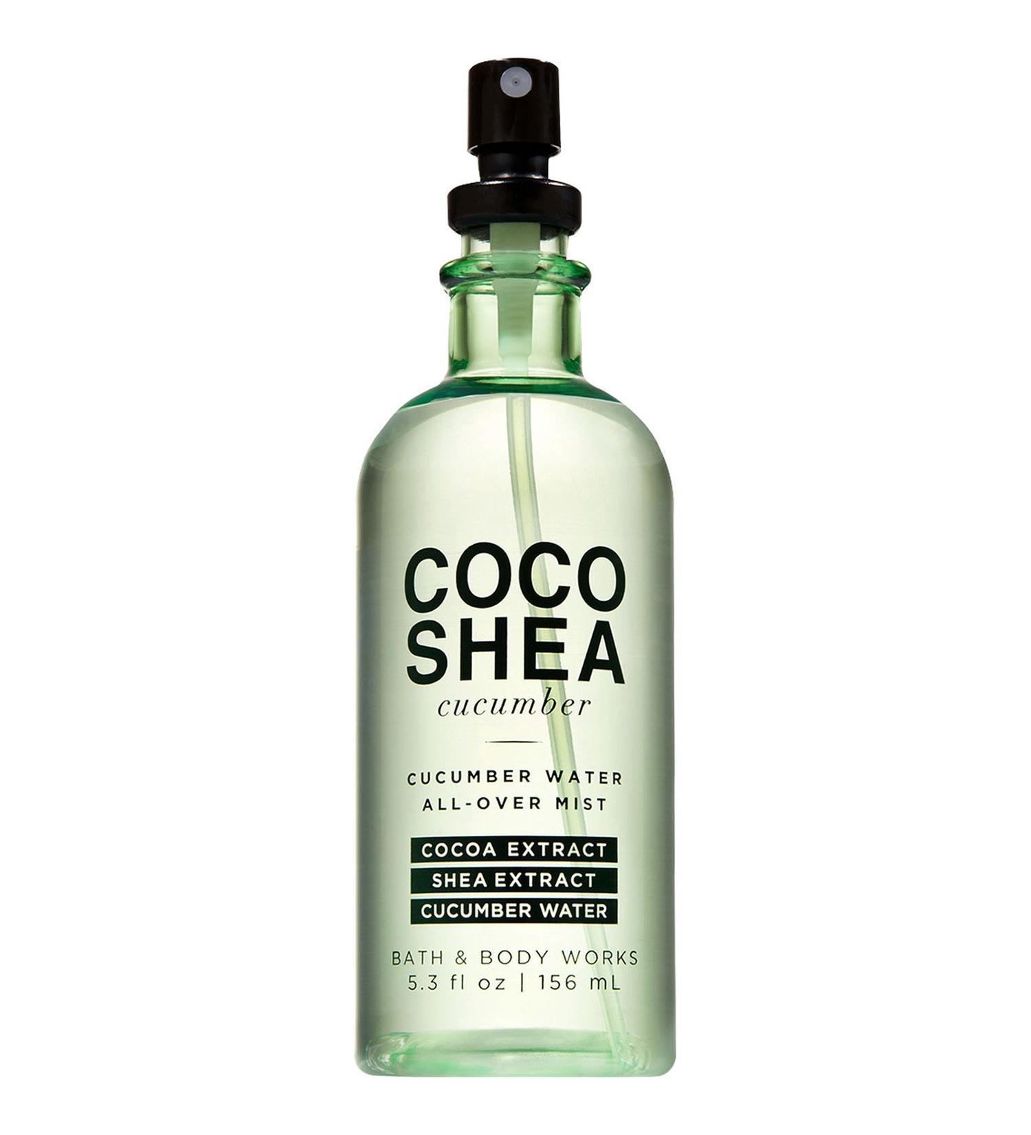 Bath and Body Works Cocoshea Cucumber Water All-Over Mist 5.3fl.oz Y