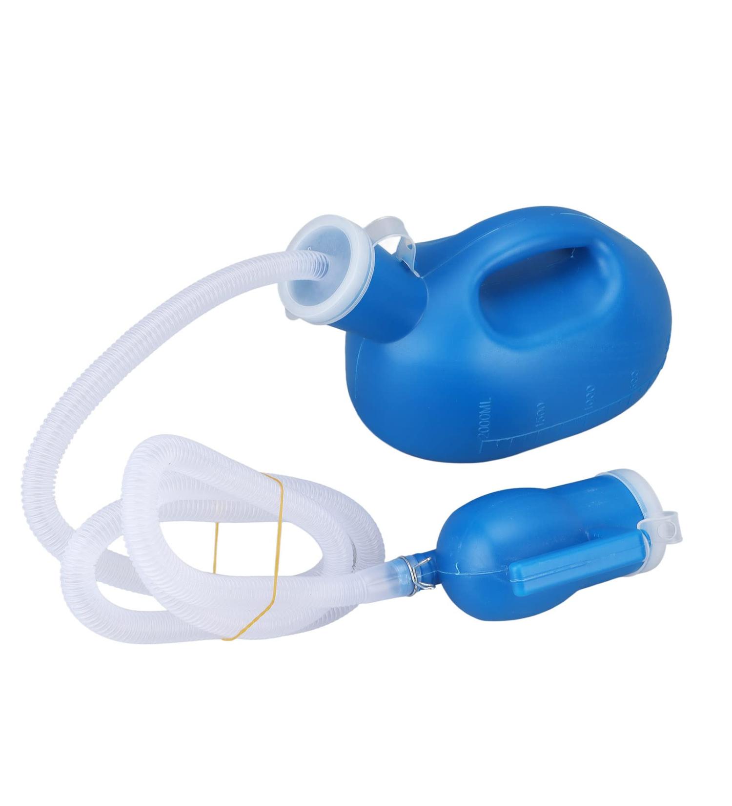 Urinals for Men 2000ML Female Urinal Spill Proof Urinals for Women Portable Pee Bottle for Men and Women Unisex Potty with Lid and Tube Urinal Bottle for Camping Car Travel Pregnancy(1#) - Buy Online on GoSupps.com