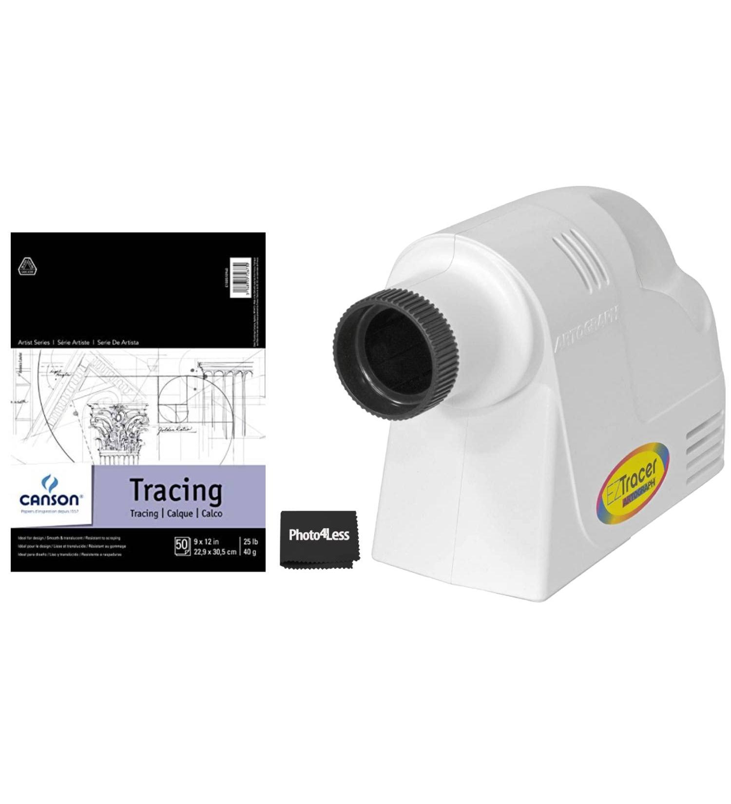 Artograph EZ Tracer Art Projector + Canson Tracing Paper 9X12 | Wall & Canvas Image Reproduction Kit - Buy Online on GoSupps.com