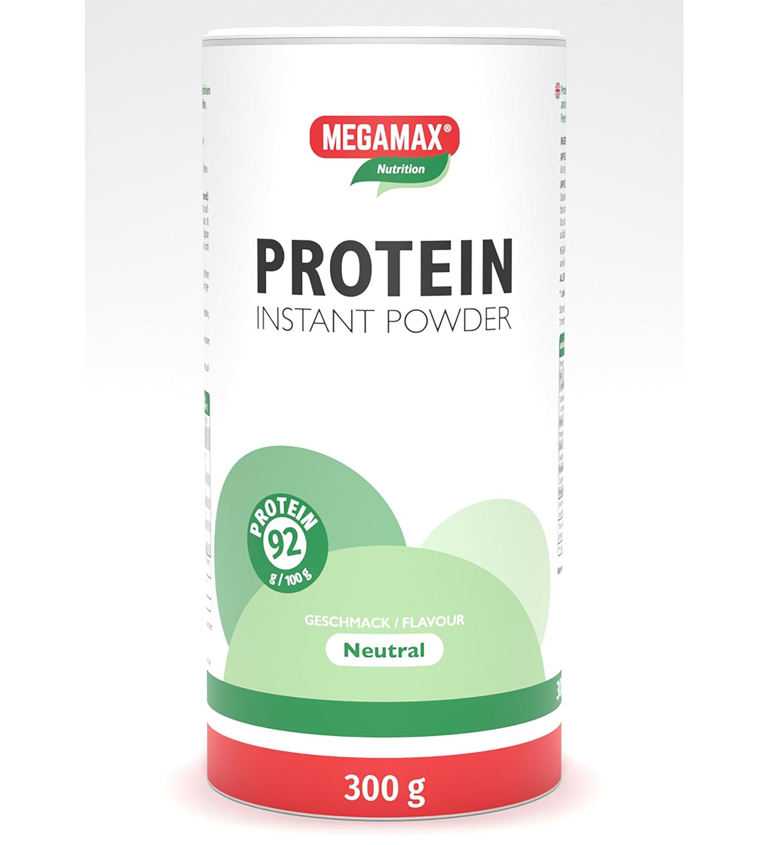 Buy Megamax Instant Protein Powder Isolate - 92% Whey Protein Low Lactose Heat-Resistant - Perfect for Shakes & Baking Ideal for Fitness & Low-Carb Diets - Buy Online on GoSupps.com