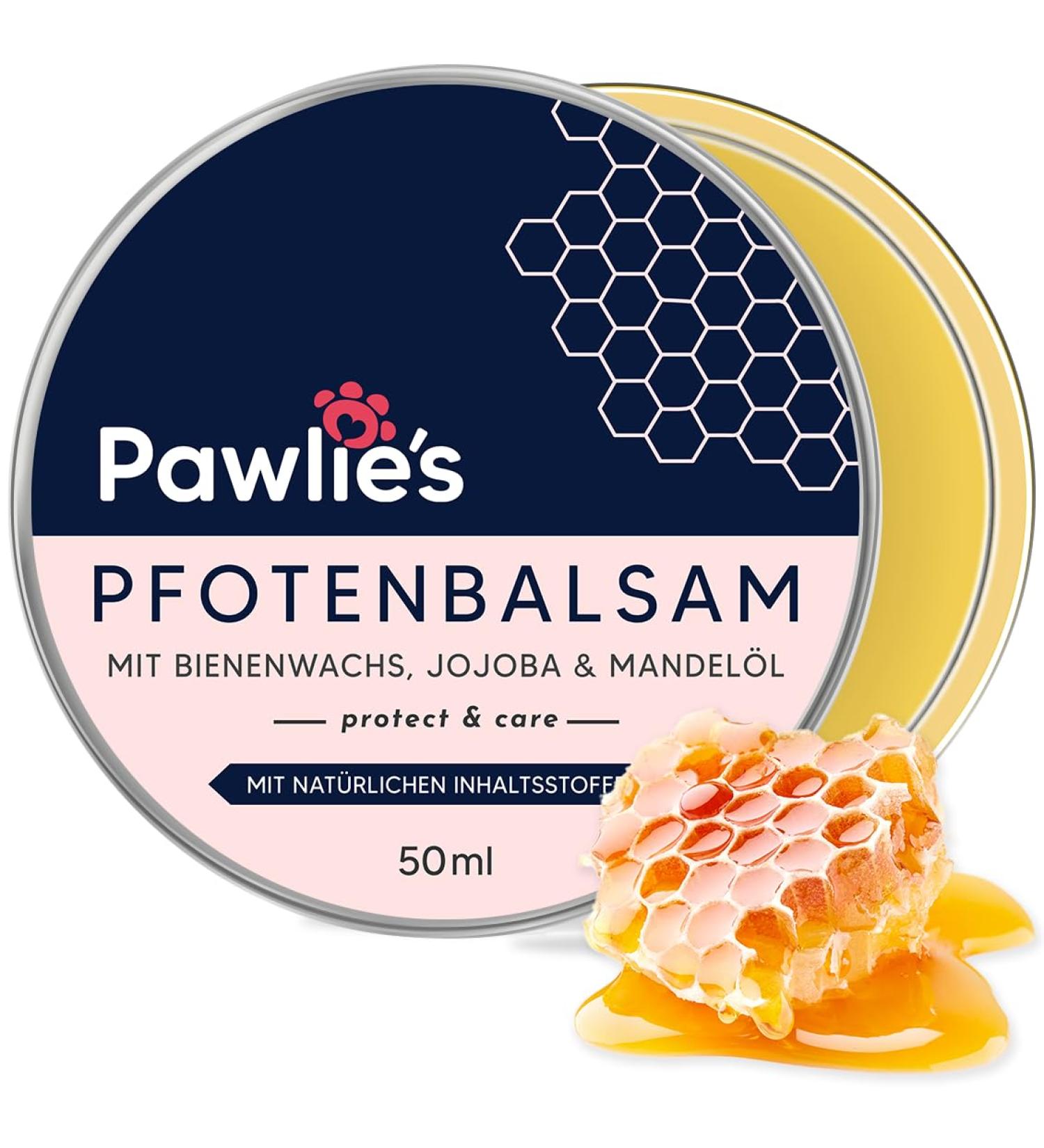 Pawlies Paw Care for Dogs & Cats - Cracked Paw Balm Winter Protection & Healing Cream (50ml) - Buy Online on GoSupps.com