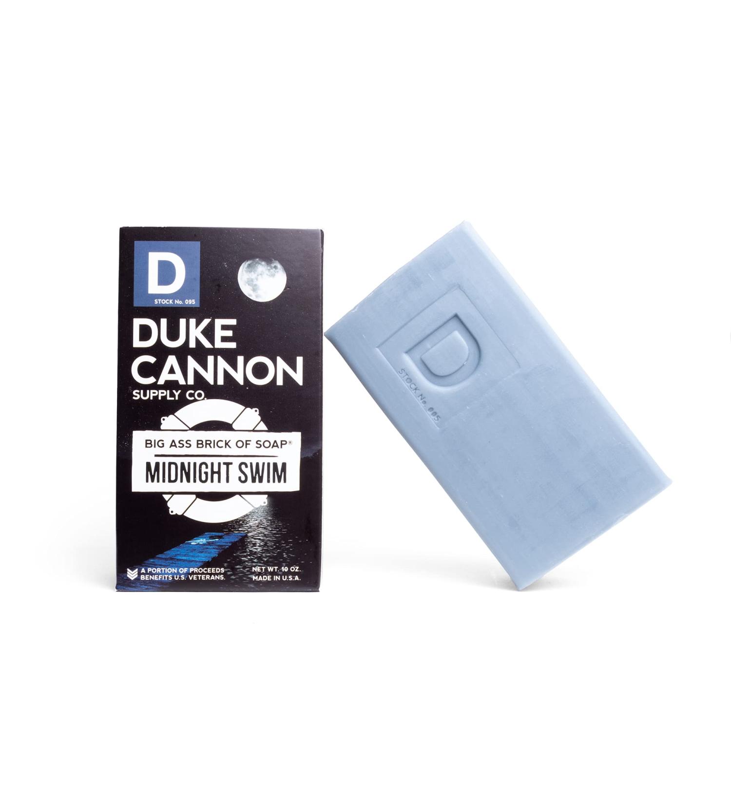 Buy Duke Cannon Big Ass Brick of Bar Soap - 10oz Ocean Scent for Men | Superior Grade, All Skin Types - Buy Online on GoSupps.com