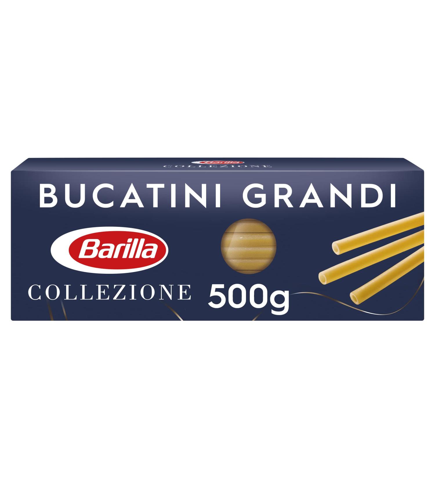 Barilla Collezione Bucatini Grandi - Premium Durum Wheat Pasta (500g) | Always Al Dente International Shipping - Buy Online on GoSupps.com