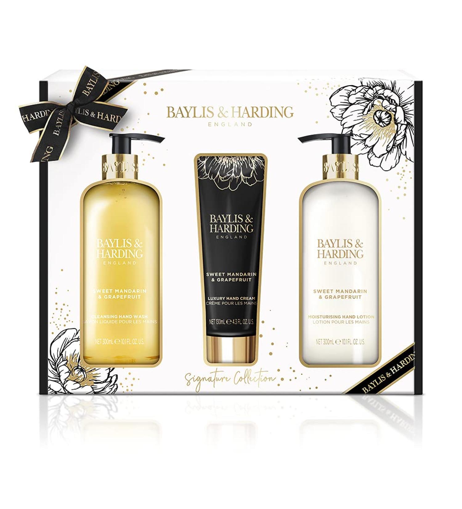 Baylis & Harding Sweet Mandarin & Grapefruit Luxury Hand Care Trio Gift Set - International Shipping Available - Buy Online on GoSupps.com