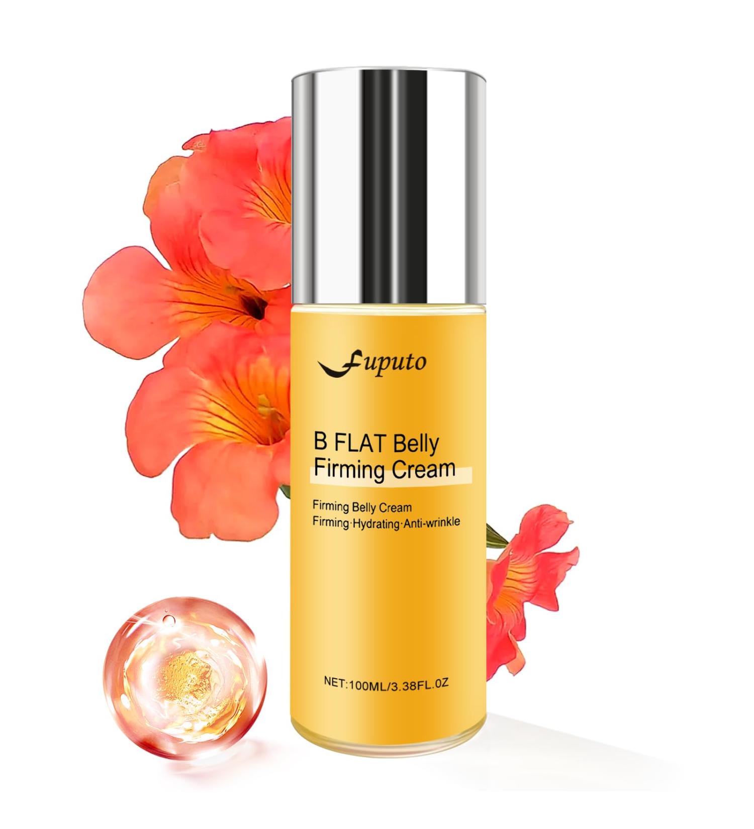 B Flat Belly Firming Cream - Stretch Mark Treatment - Clean and Gentle Belly Cream - Skin Tightening Creams for Cellulite for Stomach Mark & Thighs & Butt Moisturizing Lifting Body Lotion(100ml 1 Pack - Buy Online on GoSupps.com