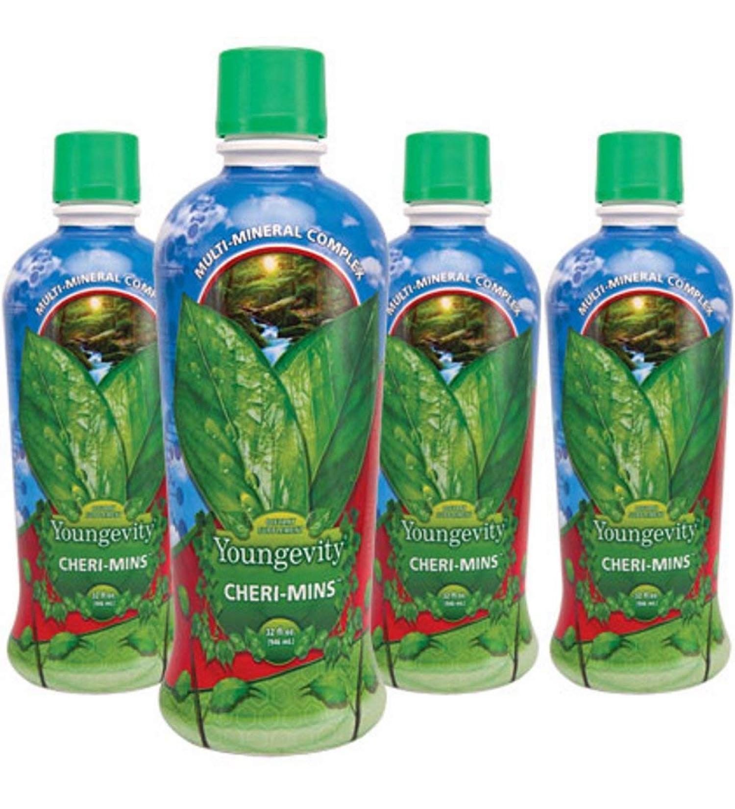 Majestic Earth Cheri-MINS - 32 FL OZ, 4 Pack 32 Fl Oz (Pack of 4)