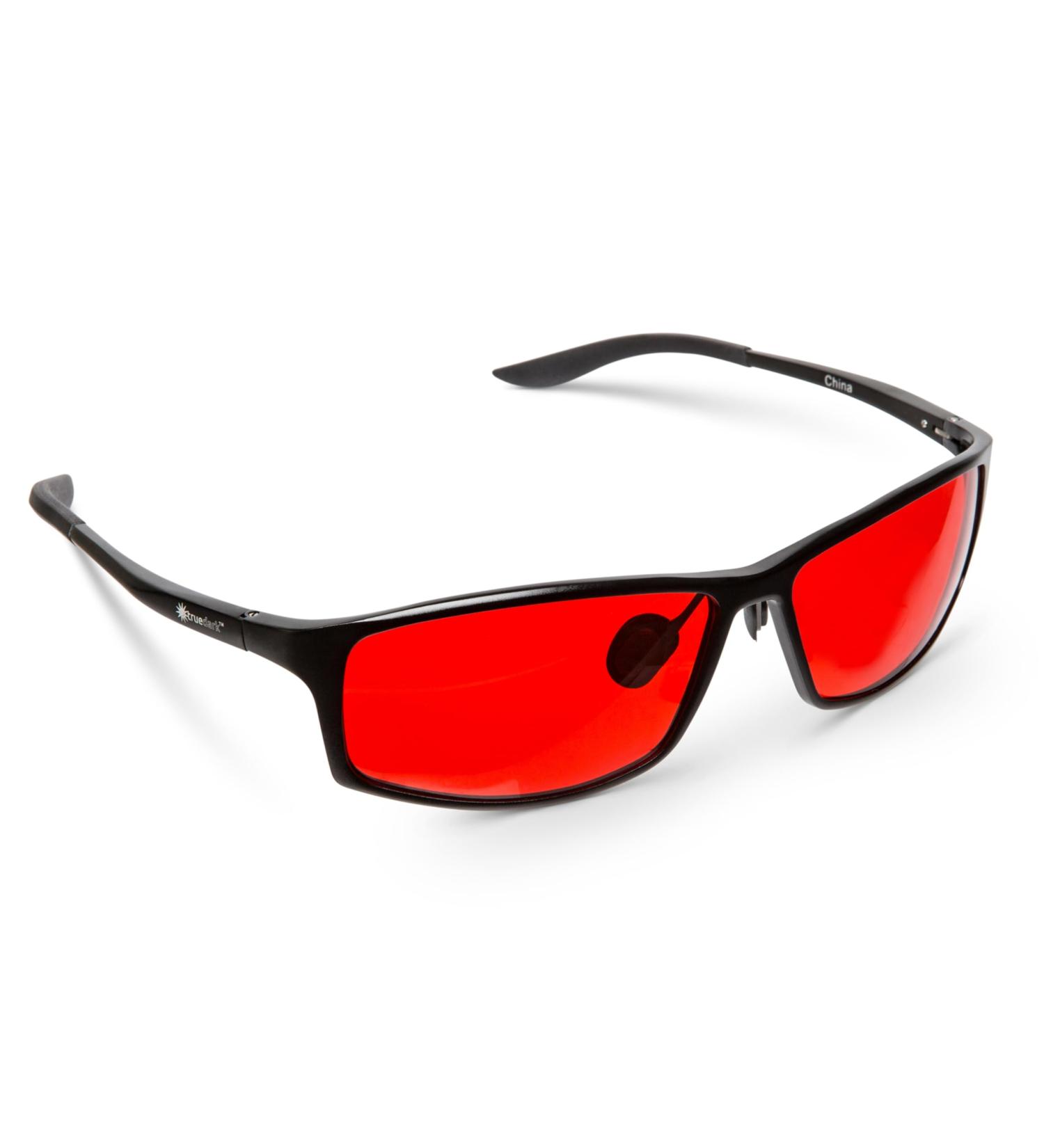 TrueDark Twilights Elite Blue Light Blocking Glasses - Reduce Eye Strain & UV Glare for Better Sleep | For Men & Women - Perfect for Screen Use Gaming TV & Phone - By Dave Asprey - Buy Online on GoSupps.com