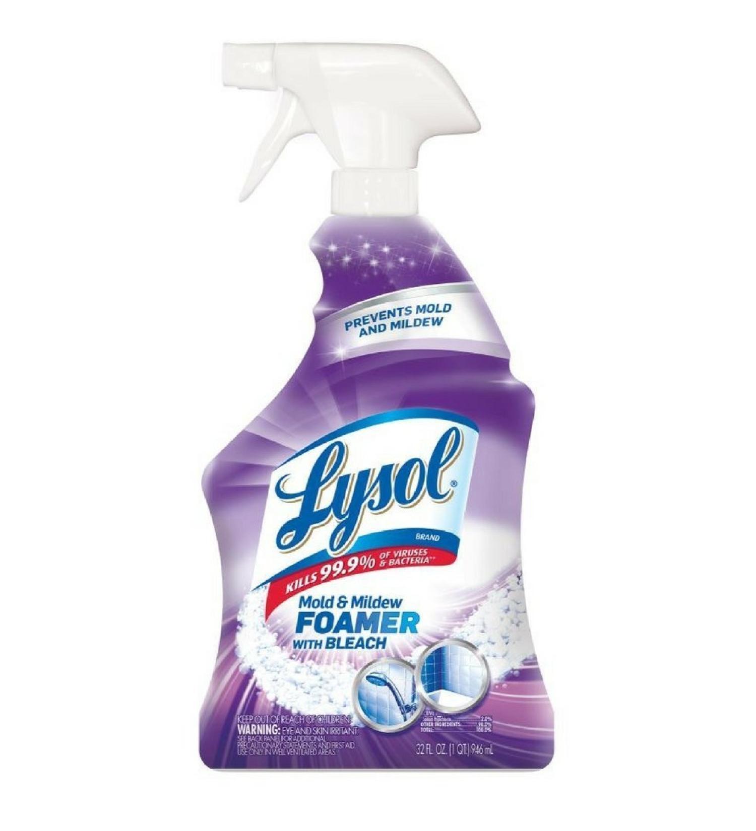 Lysol Mildew Remover Spray with Bleach, 32 Ounce