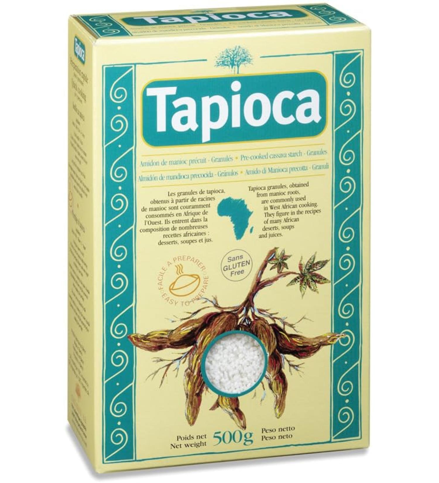 Tapioca Gluten Free Granules 500g + Brand Sticker Maolo - Buy Online on GoSupps.com