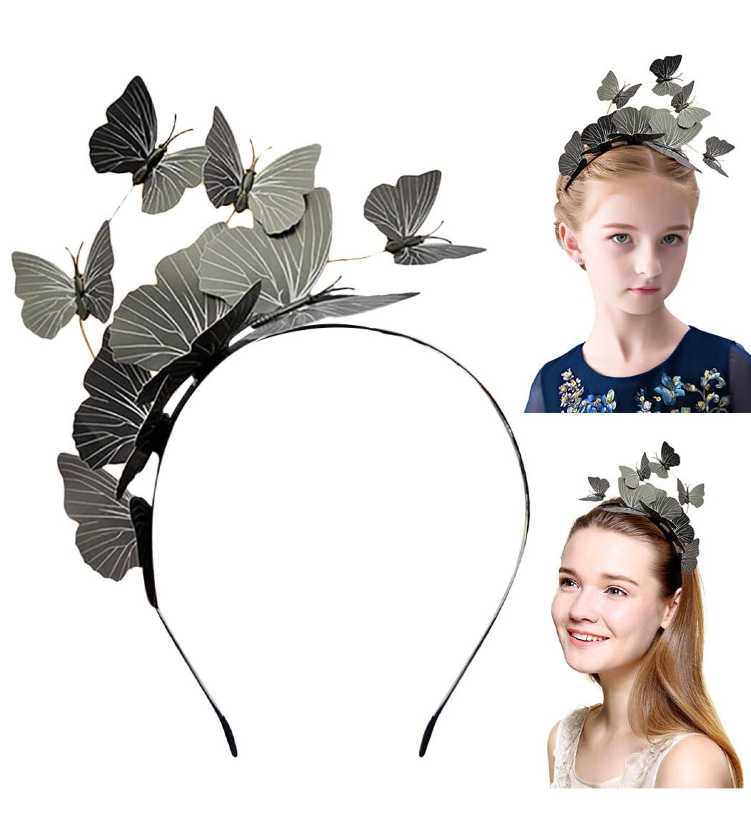 Elegant Butterfly Hair Band for Women Party Headband with Creative Design - Buy Online on GoSupps.com