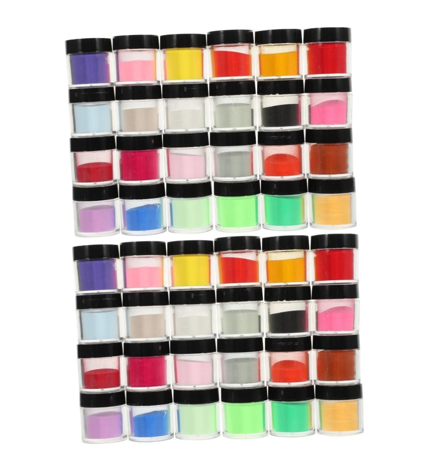 FOMIYES 48 Boxes Nail Crystal Powder Arycil Powder Acrilicos De U as Powder for Nails Dip Powder Nail Powder - Buy Online on GoSupps.com