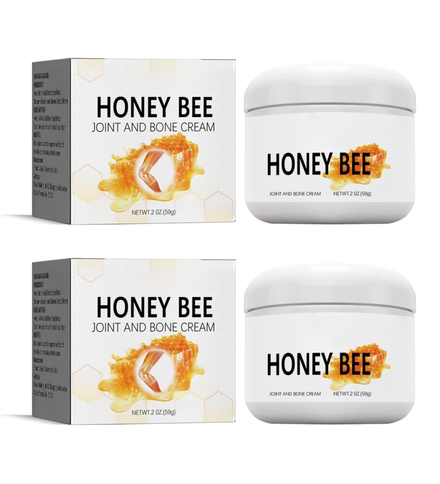 Buy Australian Honey Bee Venom Pain Relief Cream - 2 Pieces for Bone Healing | Natural Bee Venom Cream for Body Care - Buy Online on GoSupps.com