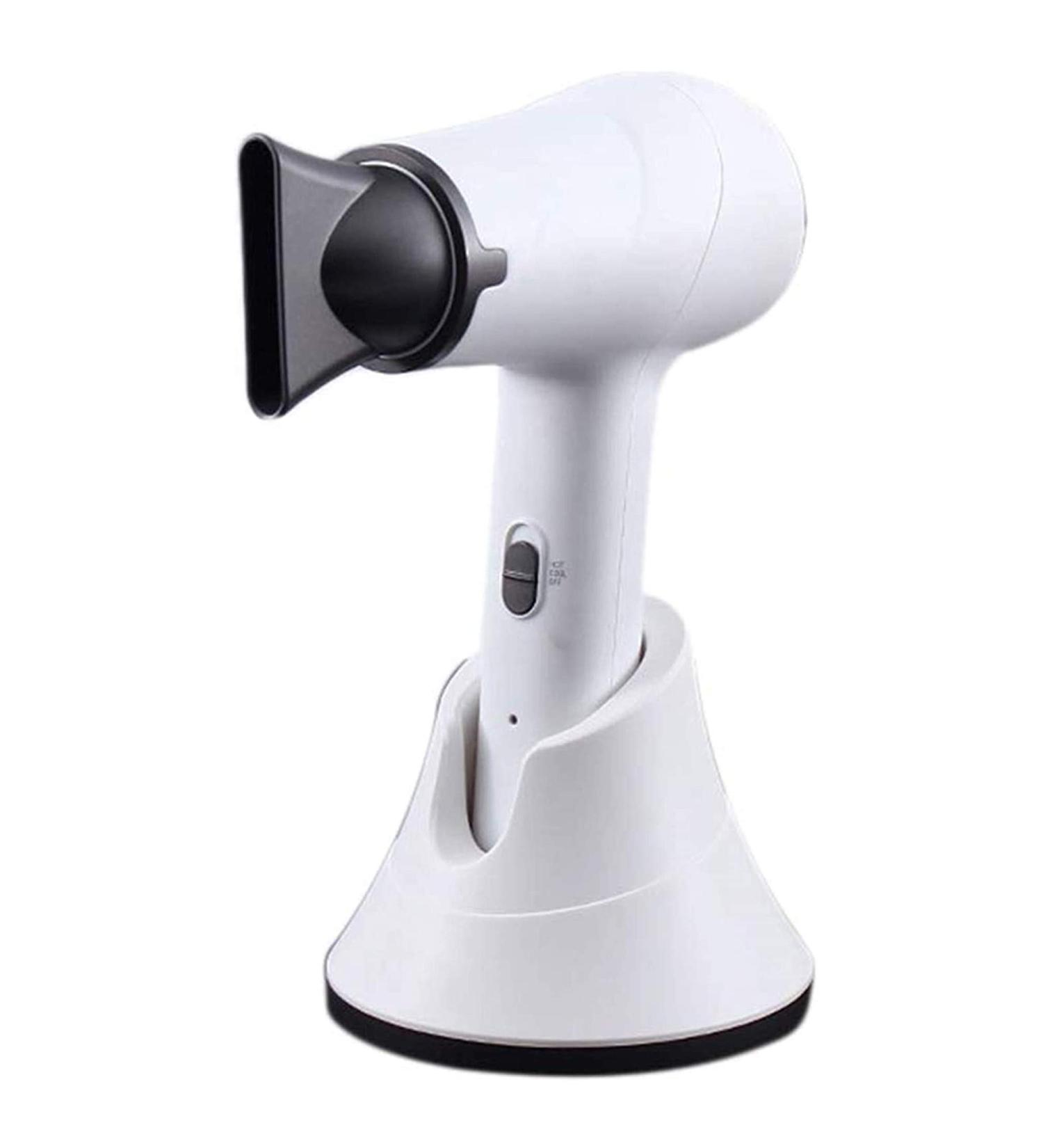 White Cordless Hair Dryer Rechargeable 5000mAh Hot/Cold Air Portable Travel Hair dryers with Charging Base Handheld Blow Dryer Wireless Hairdryer - Buy Online on GoSupps.com