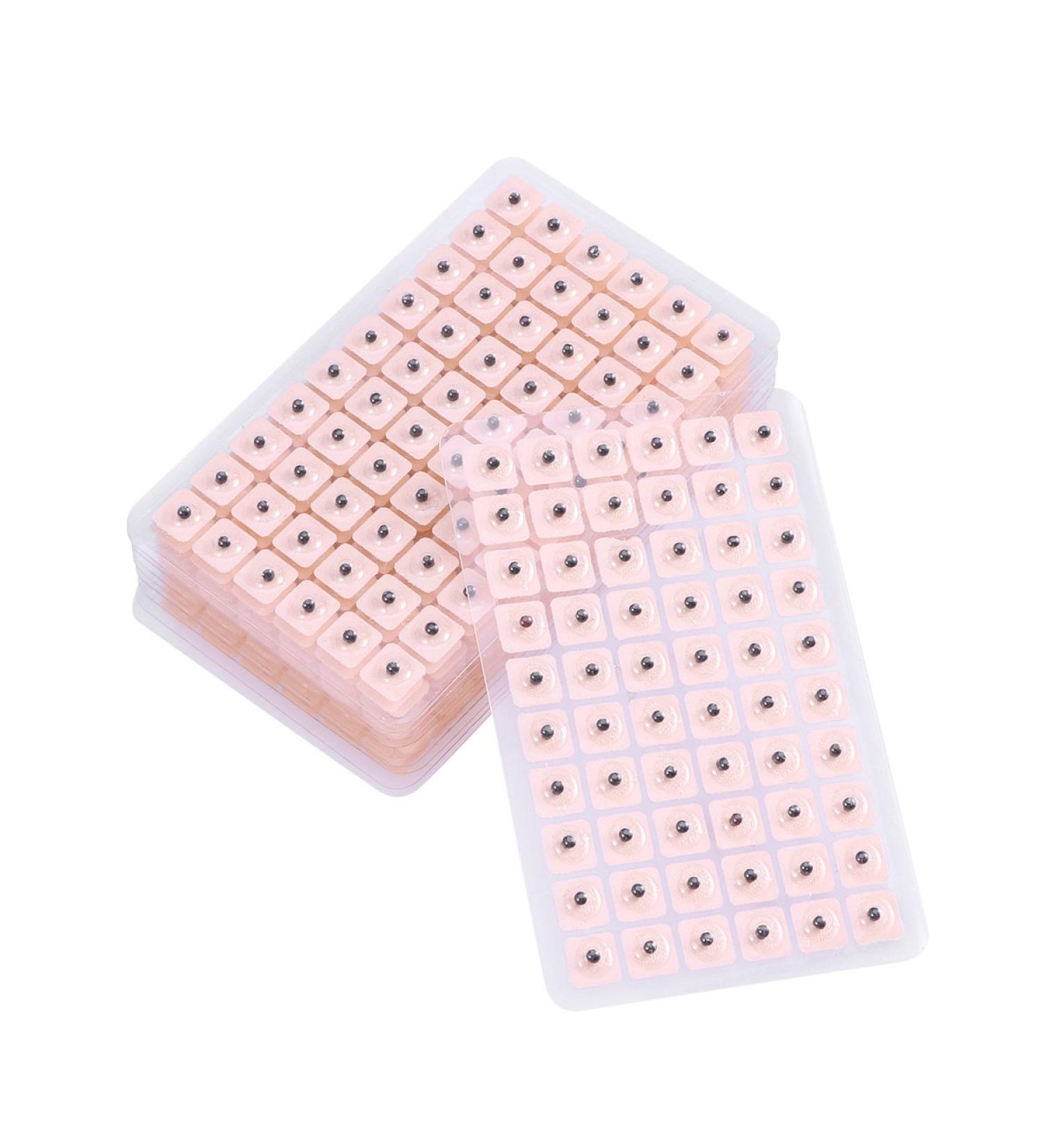 Healifty 1800 Pieces Disposable Ear Seeds Plaster - Acupuncture Vaccaria for Health | 30 Sheets - Buy Online on GoSupps.com