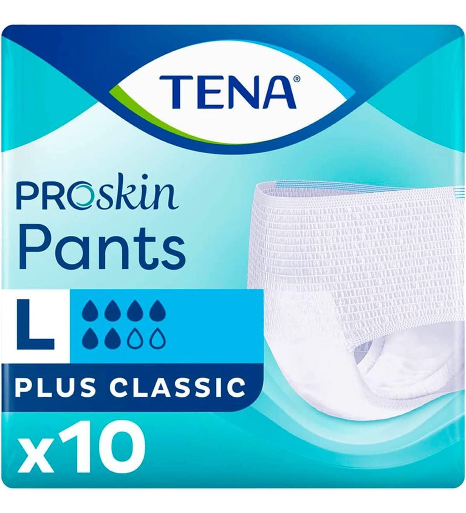 TENA Pants Plus L ConfioFit - Comfortable & Discreet Adult Diapers (14 pcs) | International Shipping Available - Buy Online on GoSupps.com