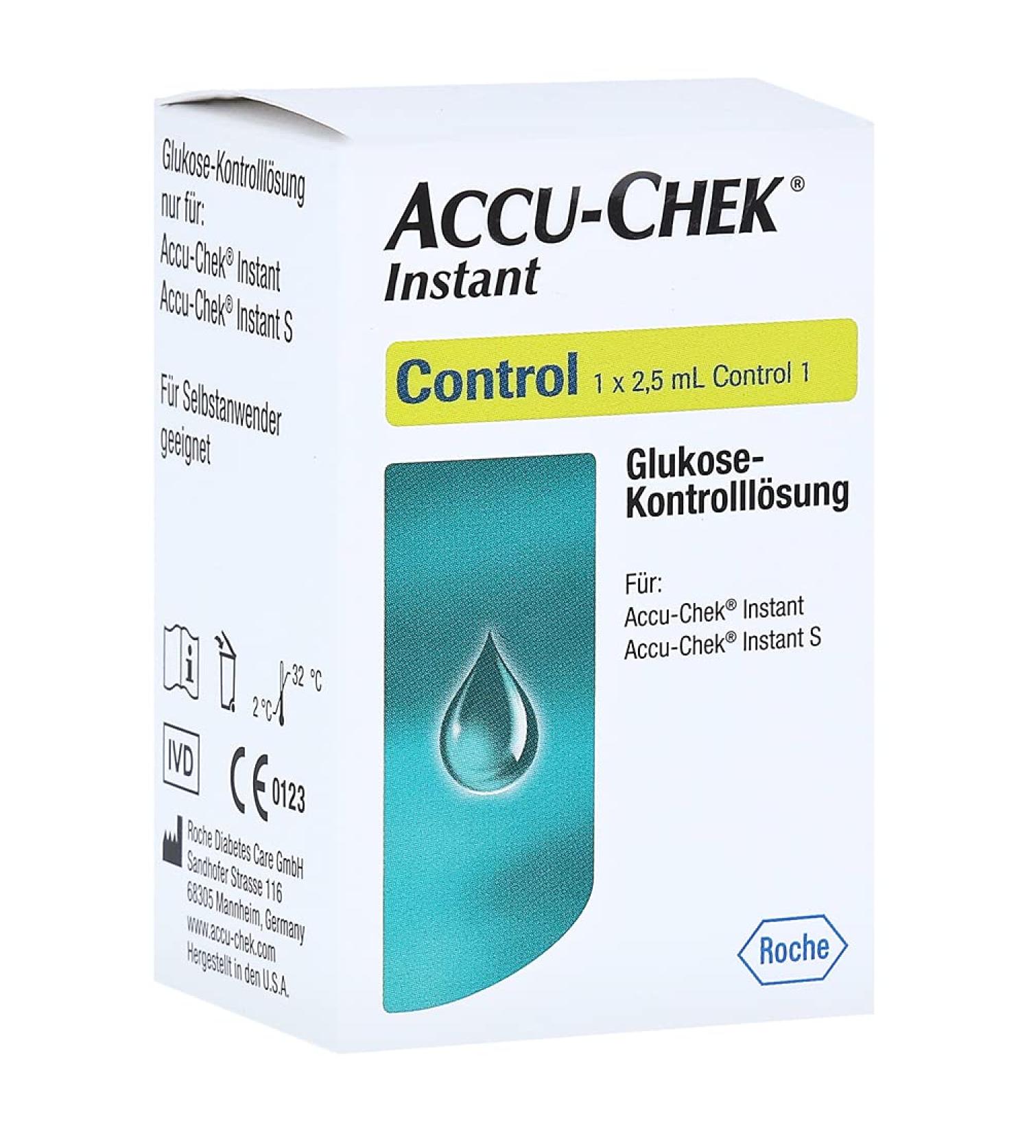 Accu Chek Instant control solution