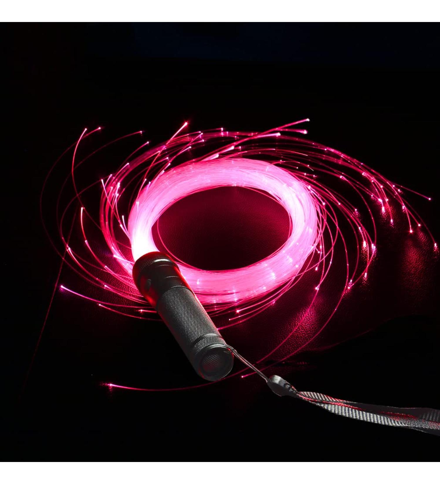 Greeniparty Fiber Optic Whip Led Light Whip 360 Swivel Rave Glow Whip 40colorwhip - Buy Online on GoSupps.com