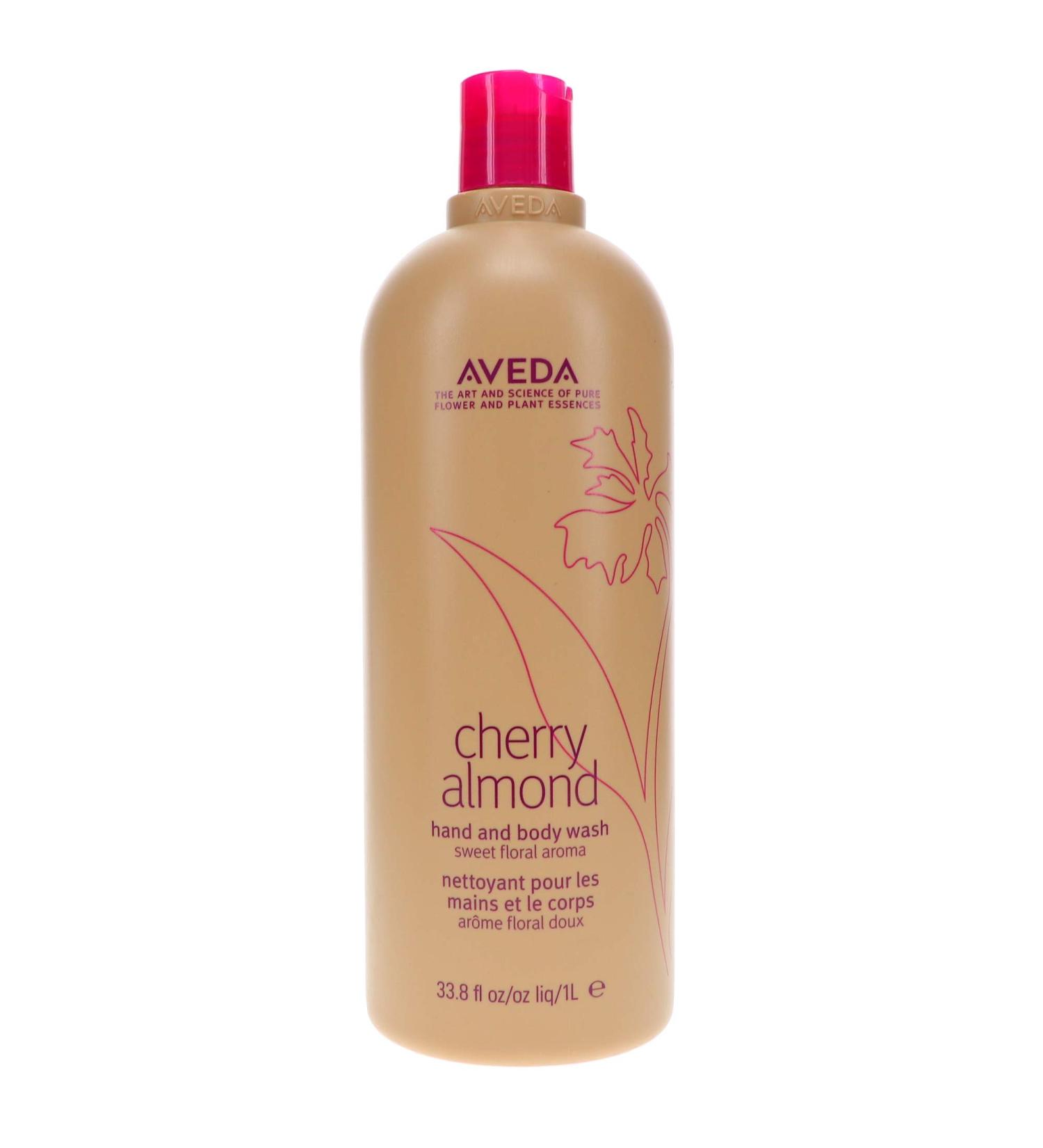 Aveda Cherry Almond Hand and Body Wash 33.8 oz - Luxurious Moisturizing Formula - Buy Online on GoSupps.com