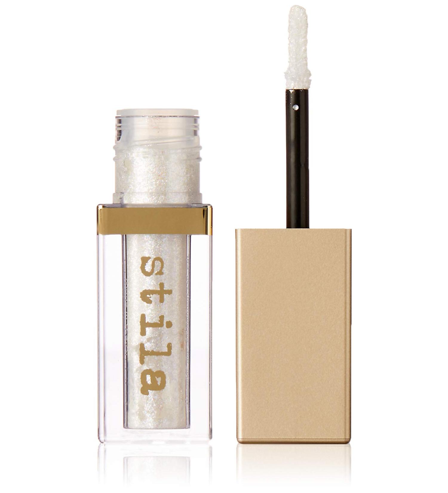 Stila Magnificent Metals Glitter & Glow Liquid Eye Shadow 0.15 Fl Oz - Perlina | Long-Lasting Glitter Eyeshadow - Buy Online on GoSupps.com