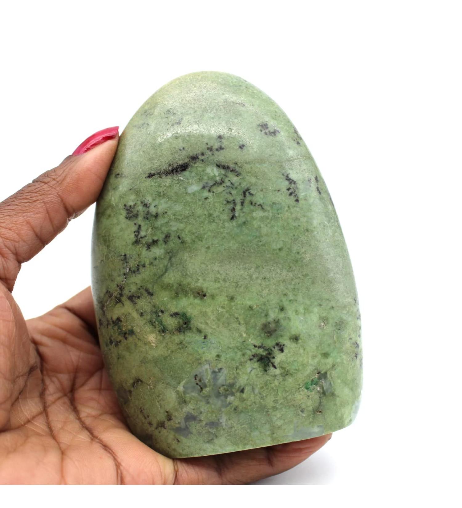 G n rique Madagascan Green Feldspar Rock 630g 110mm - Buy Online on GoSupps.com
