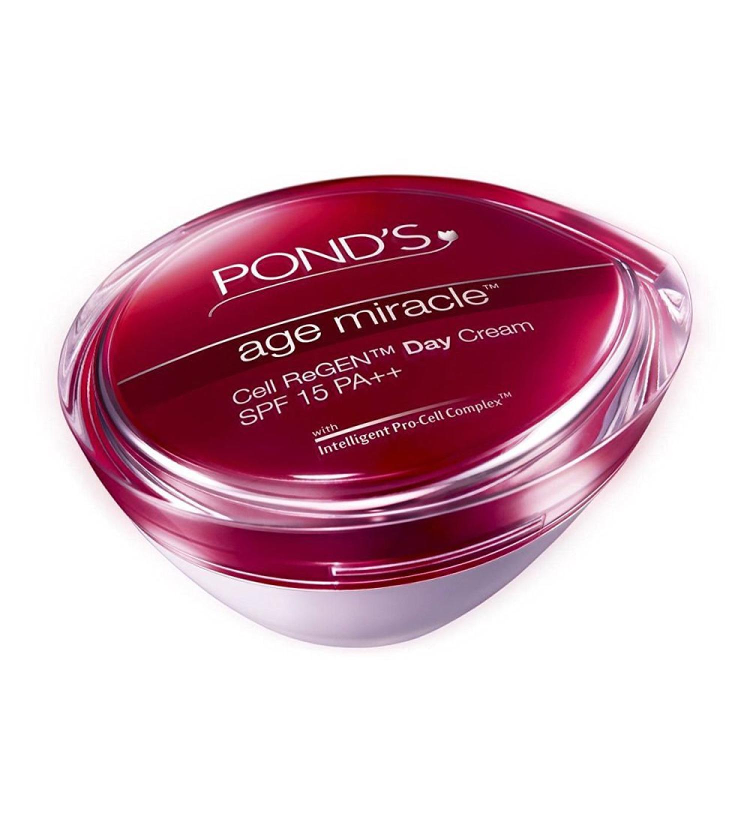 Ponds Age Miracle Cell ReGen Day Cream SPF 15 PA++ 35g - Anti-Aging Skincare - Buy Online on GoSupps.com