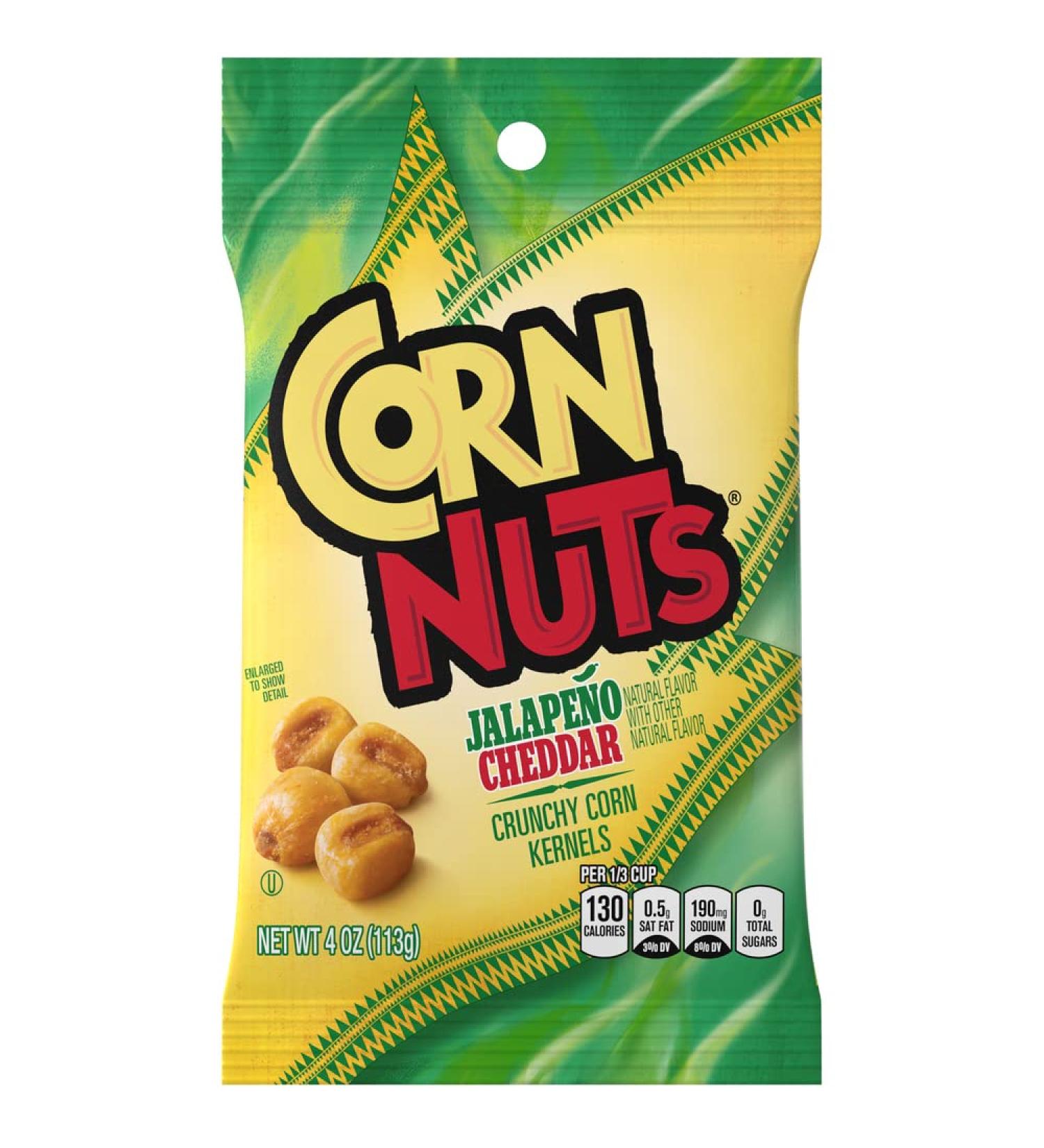 Buy Corn Nuts Jalapeno Cheddar - Crunchy Corn Kernels (12-Pack) | Snack Better! - Buy Online on GoSupps.com
