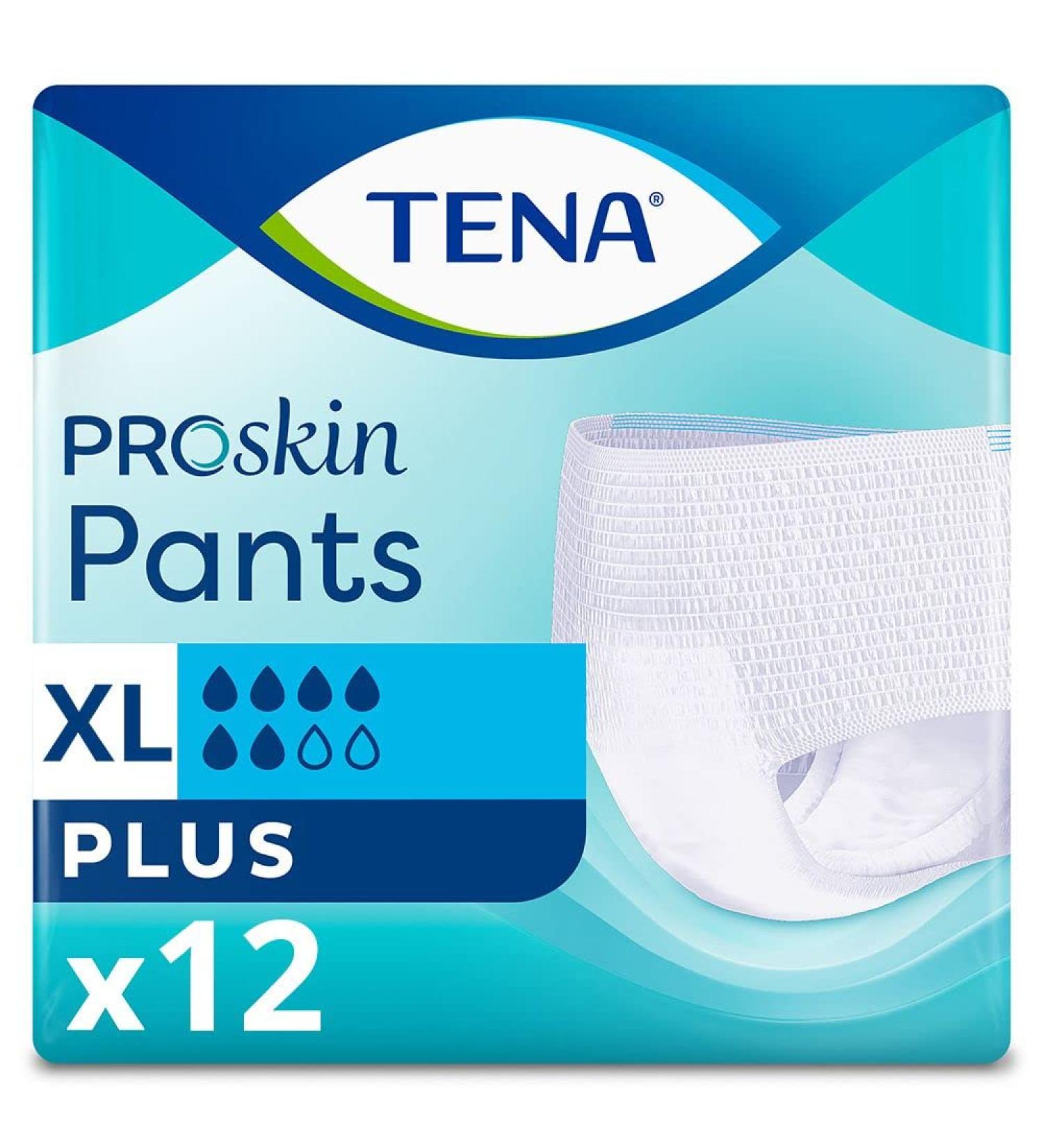Buy Tena Plus Pants XL - Protective Underwear (Pack of 96) | International Shipping Available - Buy Online on GoSupps.com