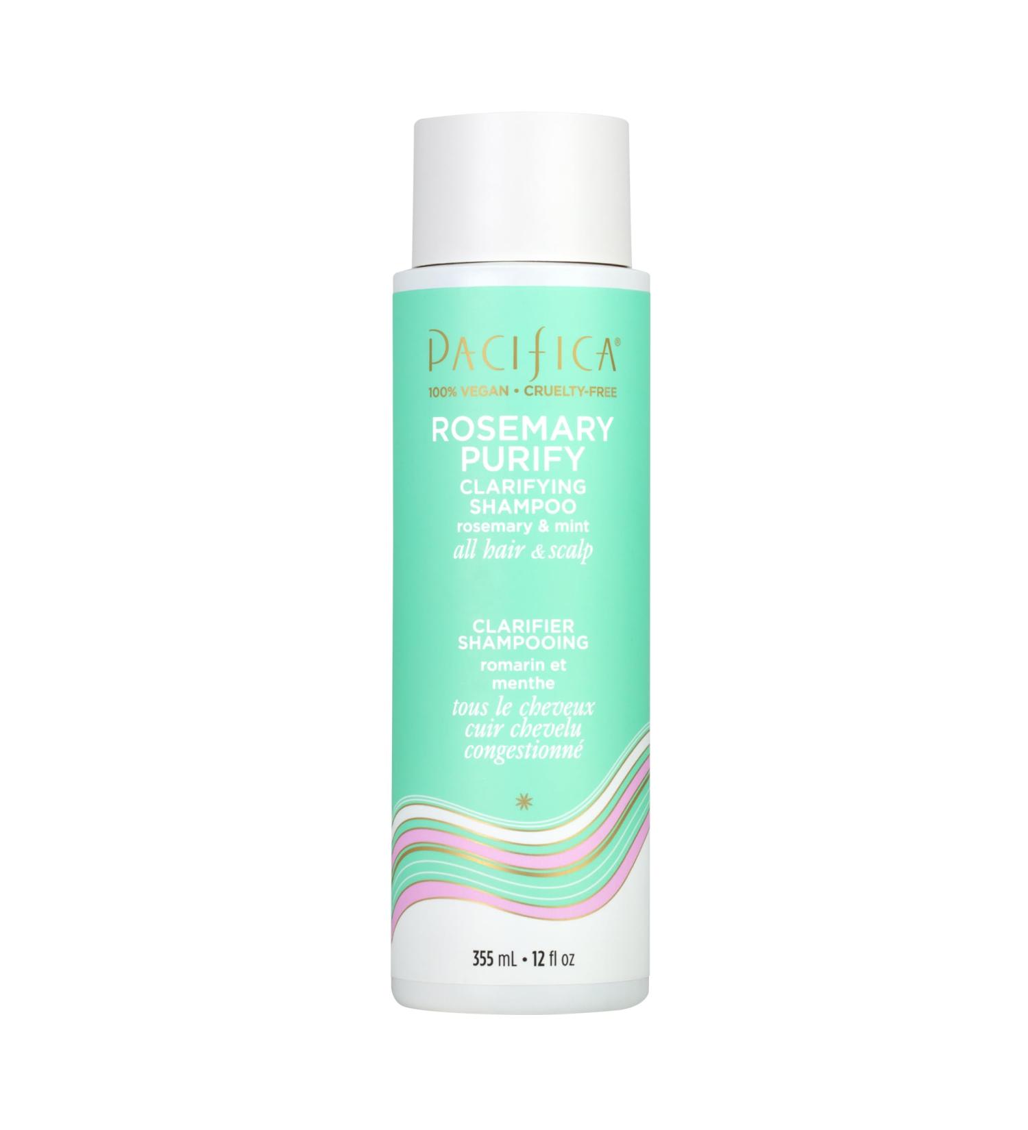 Pacifica Beauty Rosemary Purify Shampoo - Soothing Mint Detox for Scalp & Hair Sulfate Free Vegan & Cruelty Free - Shop Internationally - Buy Online on GoSupps.com