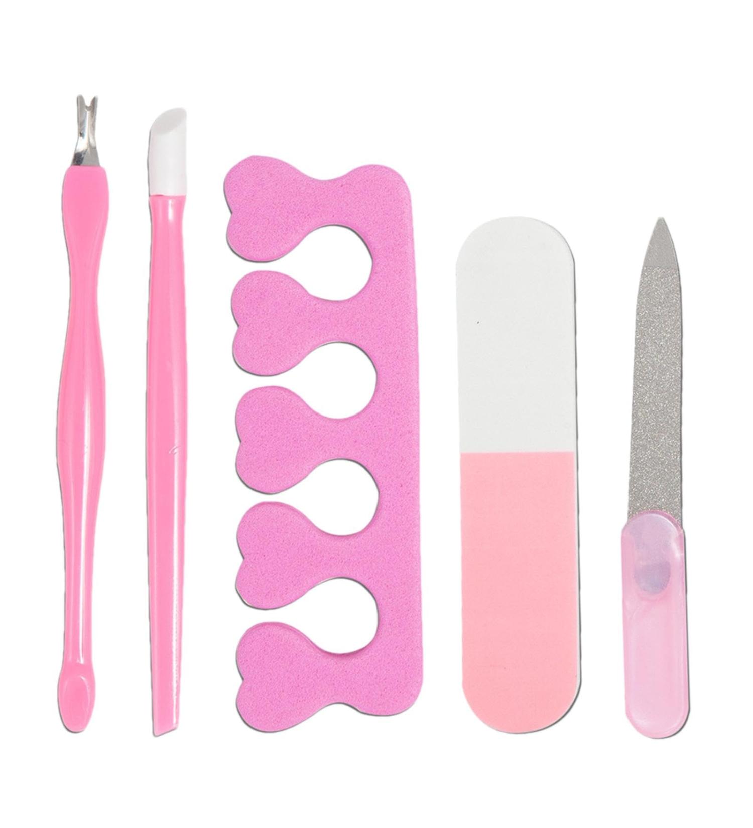 Manicure Pedicure Grooming Kit Pedicure 5 Piece Manicure Tool Set Functional Nail Care Tool for Dating Parties Travel Proms - Buy Online on GoSupps.com