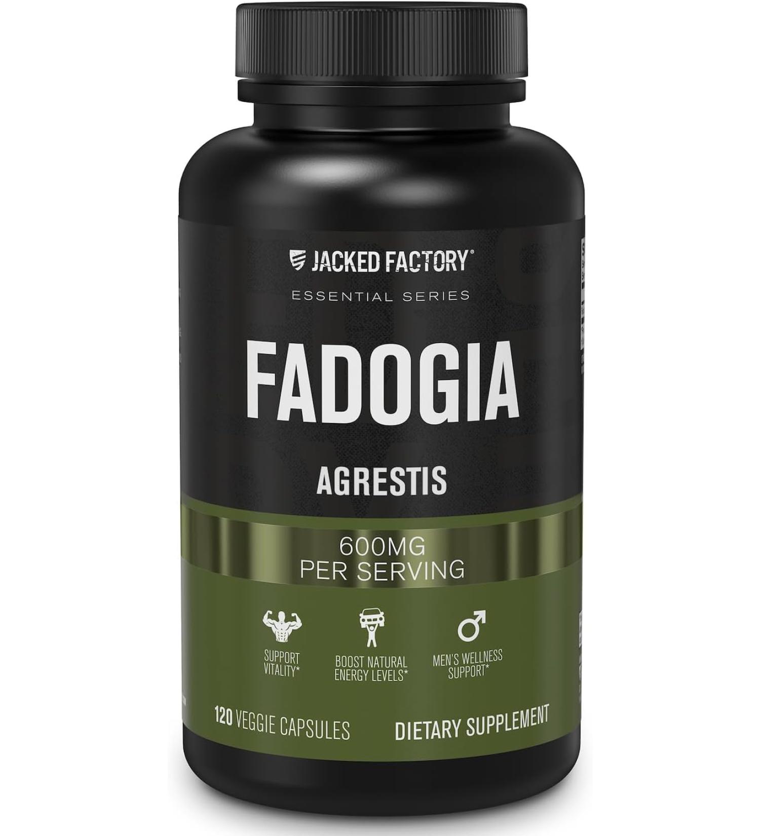 Essentials Fadogia Agrestis Extract - Fadogia Agrestis 600mg for Vitality & Energy Support Enhanced Strength Endurance & Muscle Growth - 120 Veggie Capsules - Buy Online on GoSupps.com