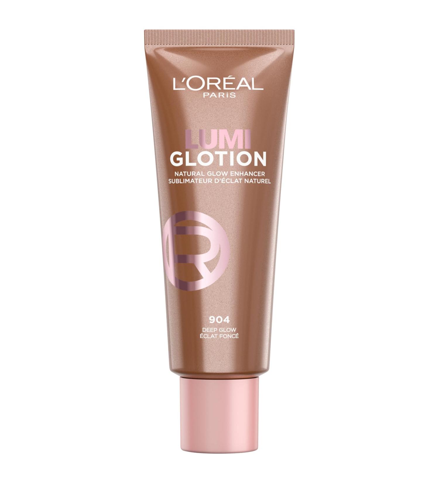 L'Or al Paris Liquid Highlighter with Glycerin & Shea Butter - Perfect Match Lumi Glotion 904 Deep Glow 40ml | Natural Face & Body Glow Enhancer - International Shipping Available - Buy Online on GoSupps.com