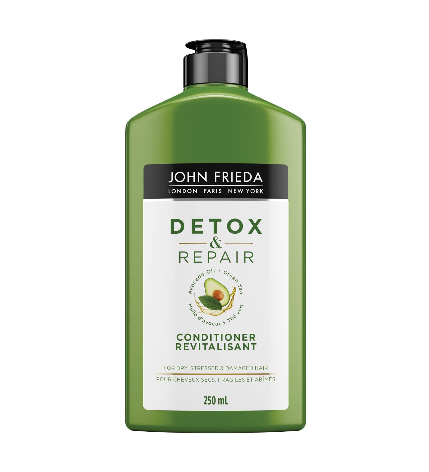John Frieda Detox and Repair Conditioner for Dry Damaged Hair (250 mL) - Buy Online on GoSupps.com
