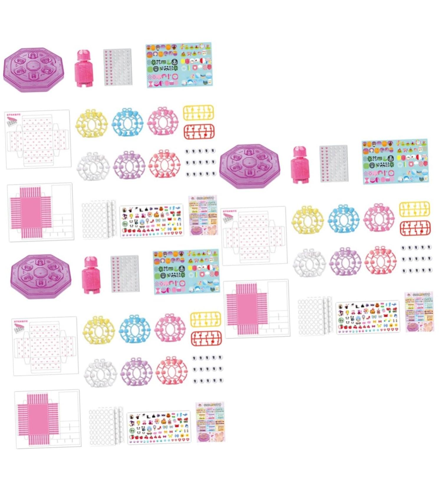 POPETPOP Kids Nail Kit 3 Sets Children's Nail Art Toys Toddler Toys Sparkle Nail Polish Nail Polish for Toddlers Nail Art Kit for Birthday Makeup Toy Nail Stickers Paper 3d Manicure - Buy Online on GoSupps.com