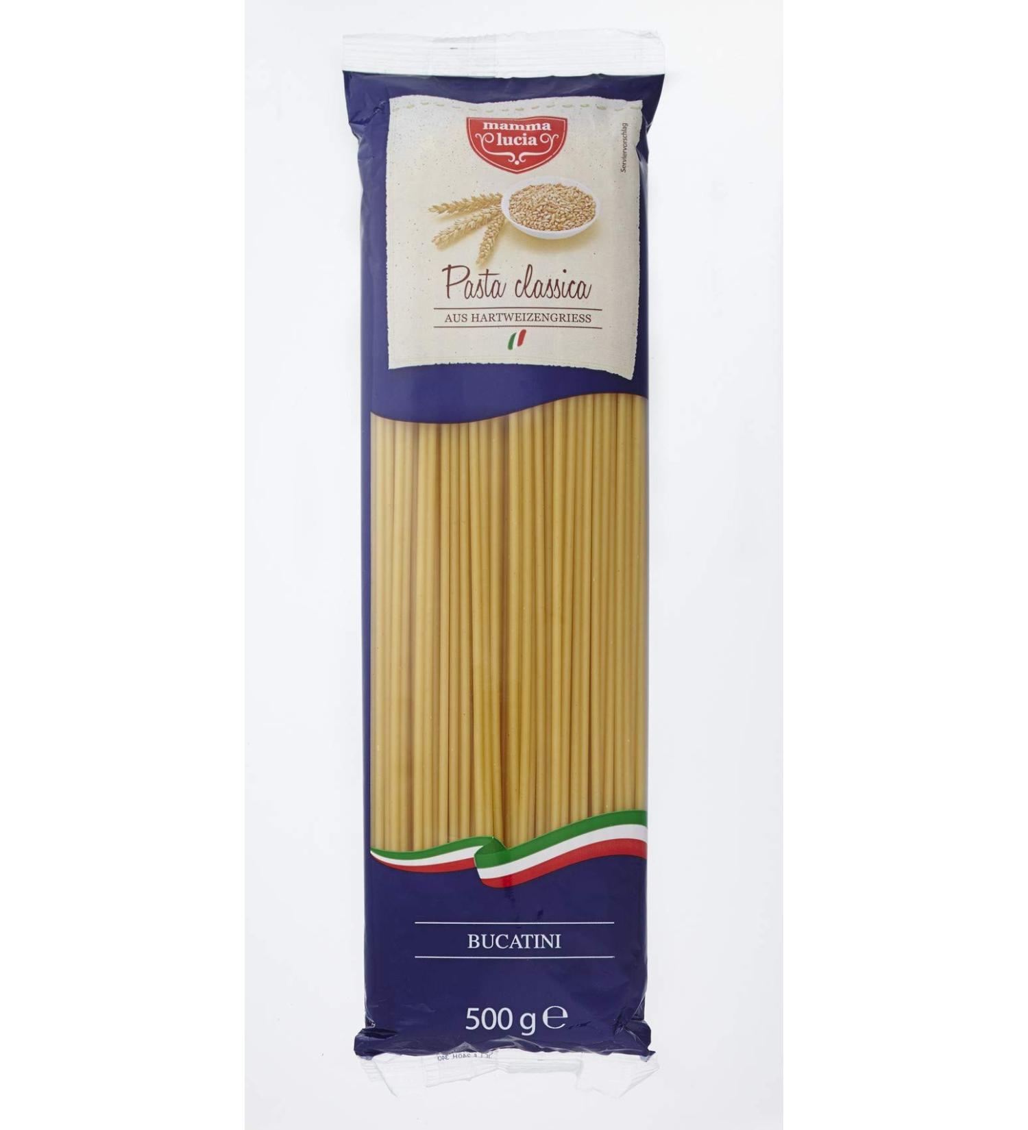 Mamma Lucia Mamma Lucia Pasta Bucatini Macaroni 20 x 500 g Pack of 20