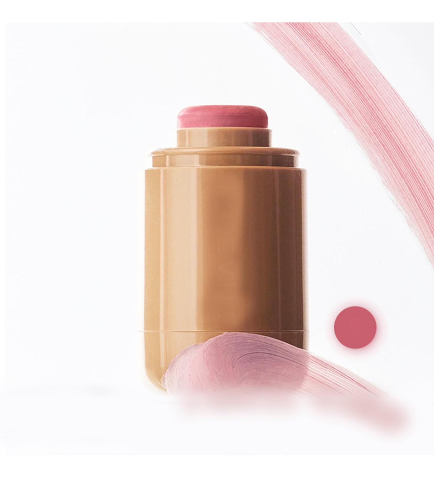 3-in-1 Buildable Matte Blush Stick Multipurpose Long LastingSmooth Blush Stick Pocket Blush Stick for Cheeks Eyes and Lips (5#) - Buy Online on GoSupps.com