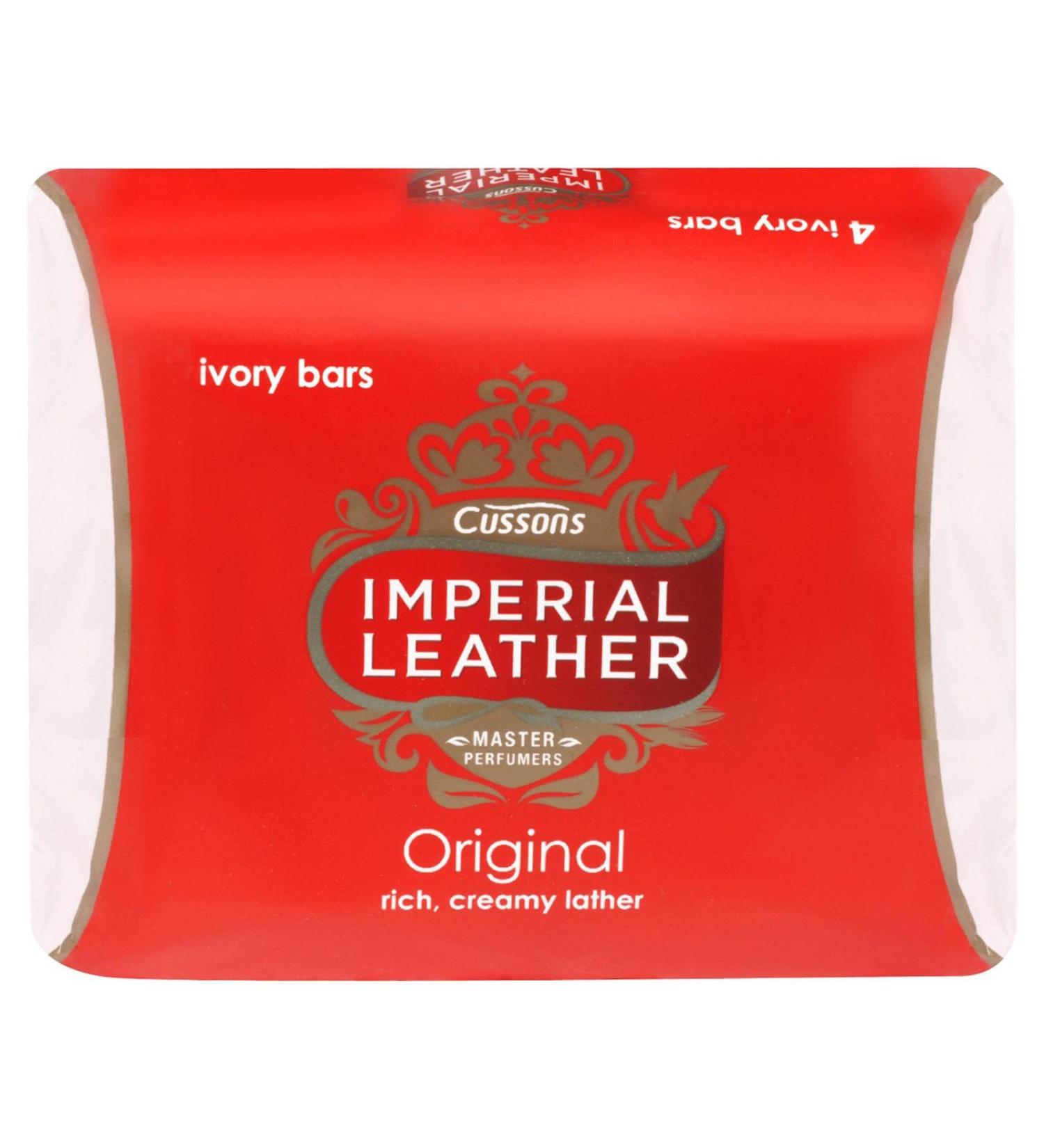 Imperial Leather Original Soap Bars 4x100g