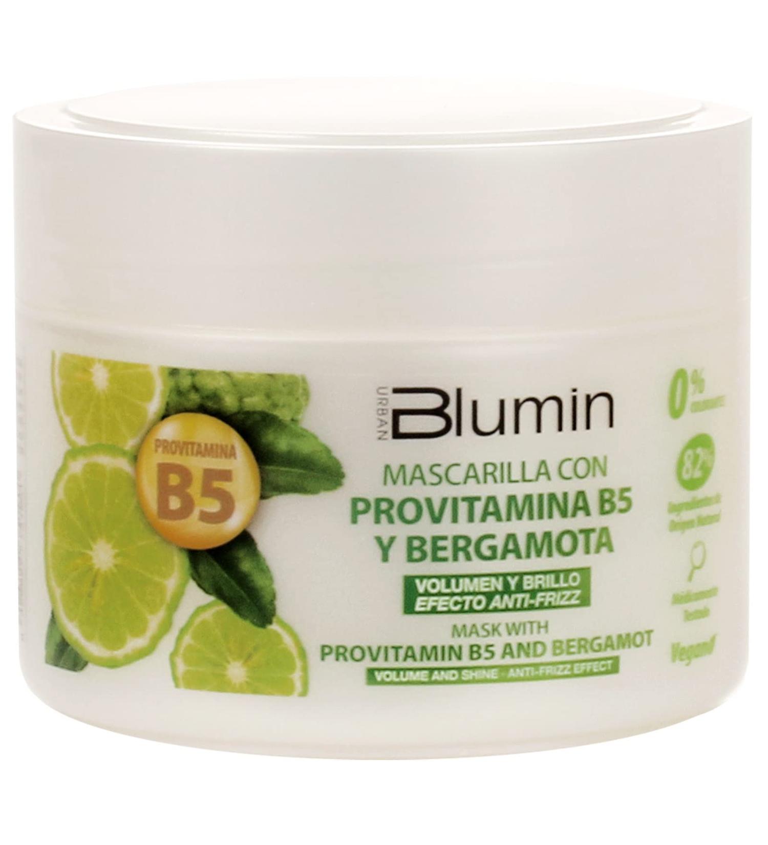 Blumin Anti-Frizz Effect Mask - Bergamot & Provitamin B5 for Volume & Shine | 300ml - International Shipping Available - Buy Online on GoSupps.com