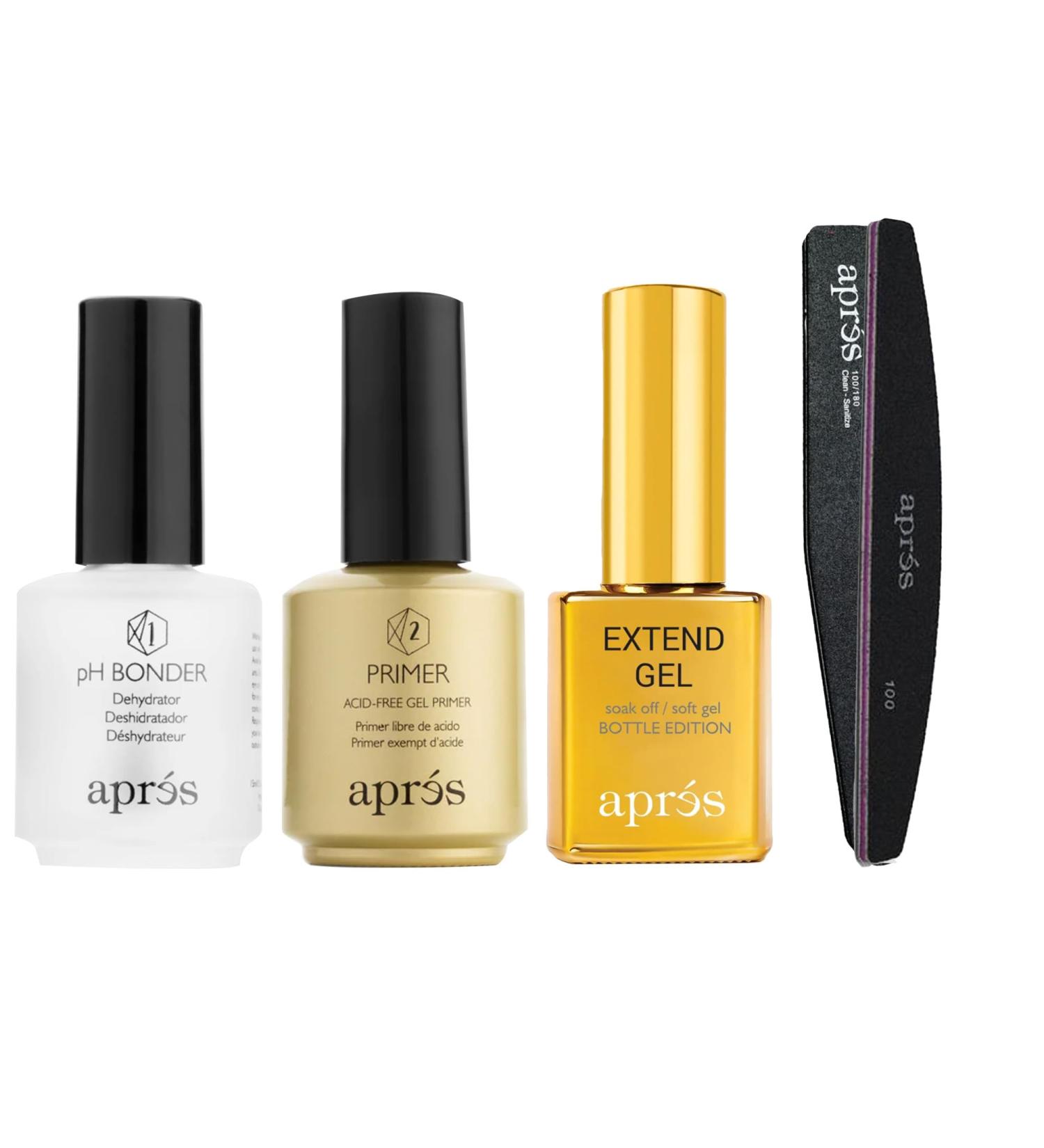 Shop Apres Gel-X Essentials: Extend Gel pH Bonder Acid-Free Primer & Nail Care Tools - International Shipping Available - Buy Online on GoSupps.com