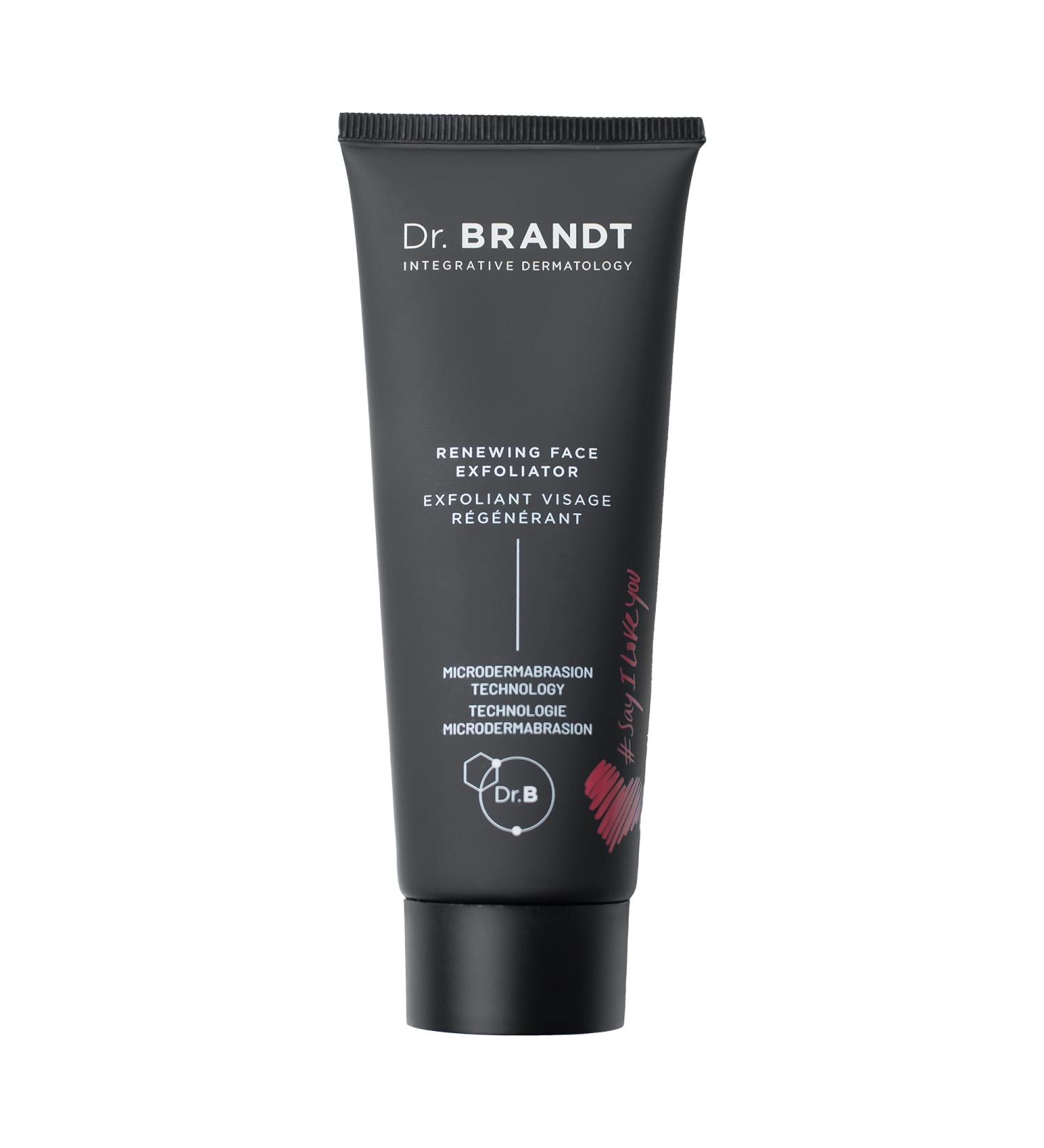 Dr. Brandt Microdermabrasion Renewing Face Exfoliator - Best Exfoliating Scrub for Dull Skin Fine Lines & Acne Scars - 2 oz International Shipping - Buy Online on GoSupps.com