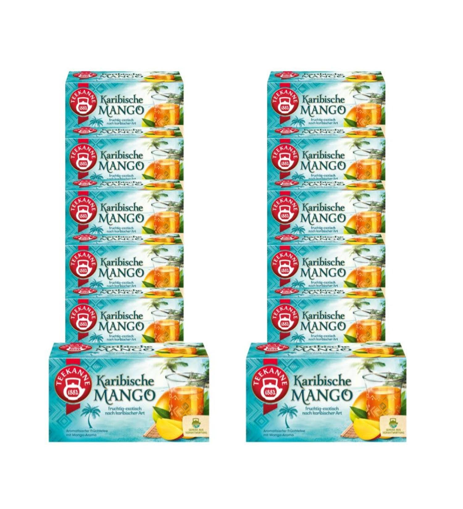 Teekanne Mangue des Cara bes lot de 12 540 g th aux fruits aromatis  - Buy Online on GoSupps.com