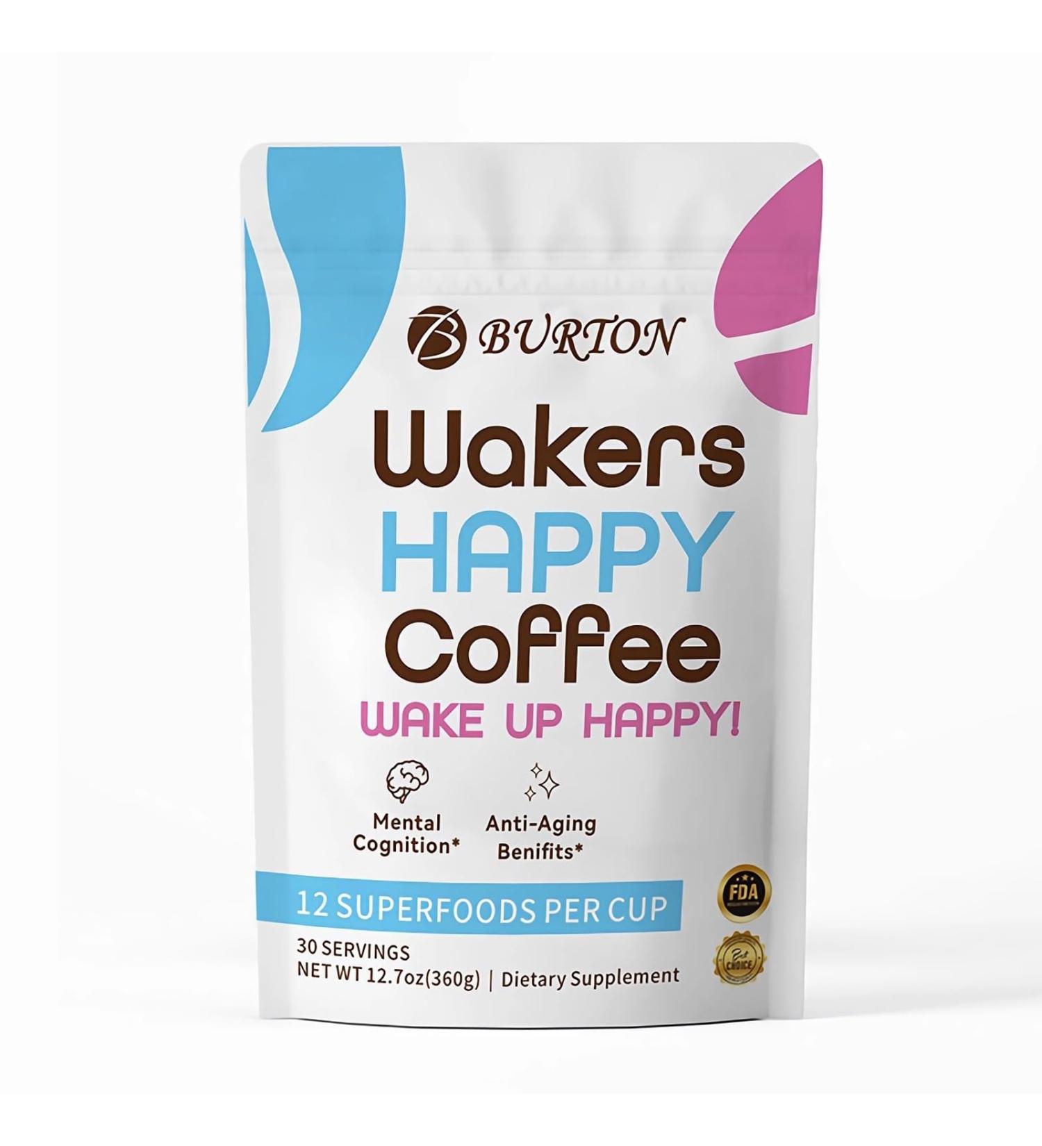  RASPIO Mushroom Coffee - Blend of 12 Superfoods with Lion's Mane and Cordyceps. Mental Clarity and Concentration. Vegan Alternative to Instant Coffee 360g - Buy Online on GoSupps.com