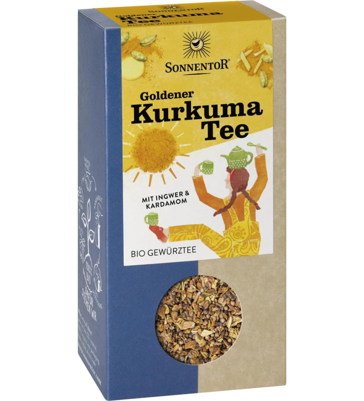 Sonnentor Bio Golden Turmeric tea loose 6 x 120 gr