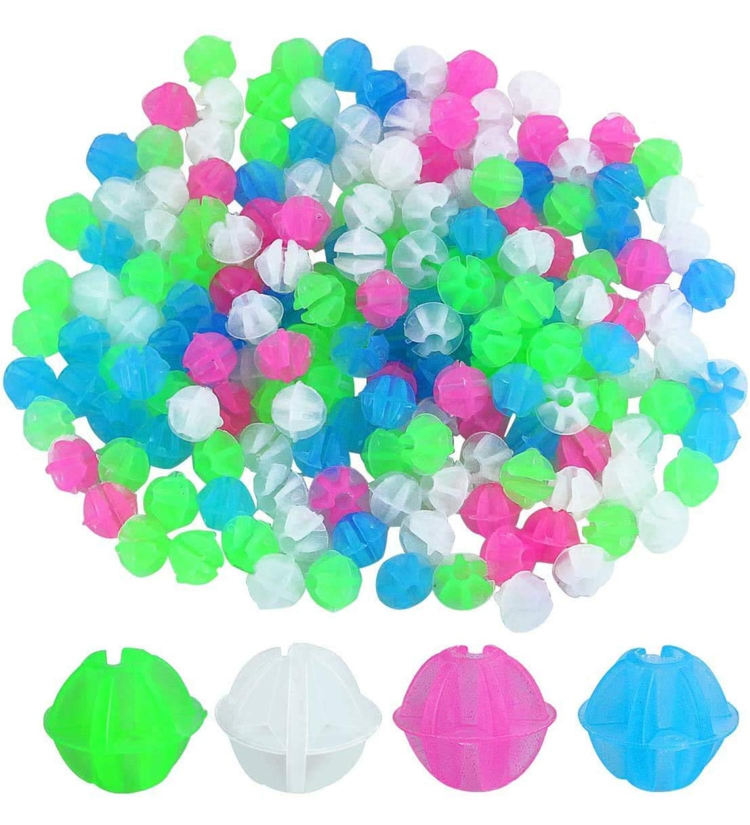 YTYKINOY 216PCS Assorted Colors Bicycle Wheel Spokes Plastic Clip Bead - Luminous Clips Included - Buy Online on GoSupps.com