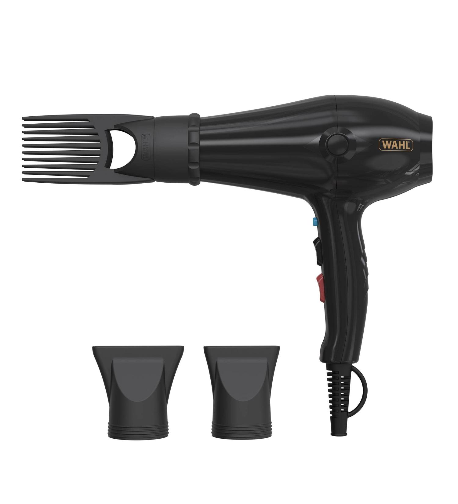 Wahl PowerPik 5000 Hair Dryer with Pik Attachment - Three Heat Settings, Anti-Frizz, Afro-Caribbean Hair Dryer for Women - Buy Online on GoSupps.com