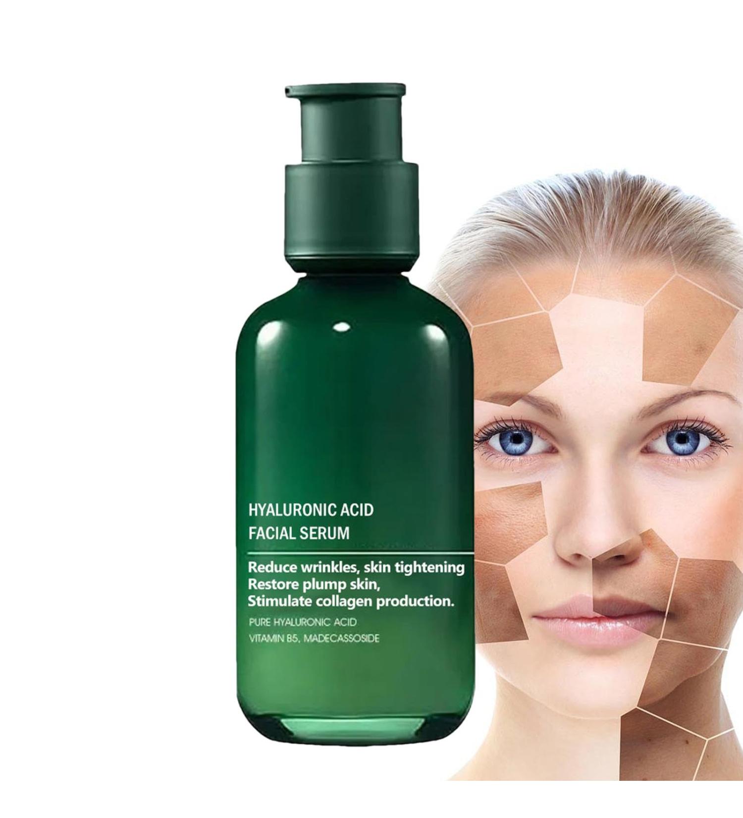 Hyaluronic Acid Facial Essence Skin Firming Rejuvenating Essence Facial Essence Hydrating Moisturizing Skin Care Refreshing Non-Sticky Firming Essence For All Skin Types - Buy Online on GoSupps.com