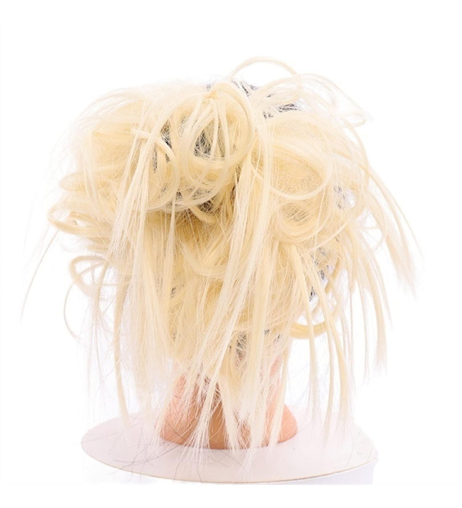 Messy Bun Hair Piece for Women Synthetic Tousled Updo Messy Bun Hair Pieces Hair Scrunchies Extensions with Elastic Band Ponytails Hair Extensions for Women Fake Hair Accessories for Women Girls 613# - Buy Online on GoSupps.com