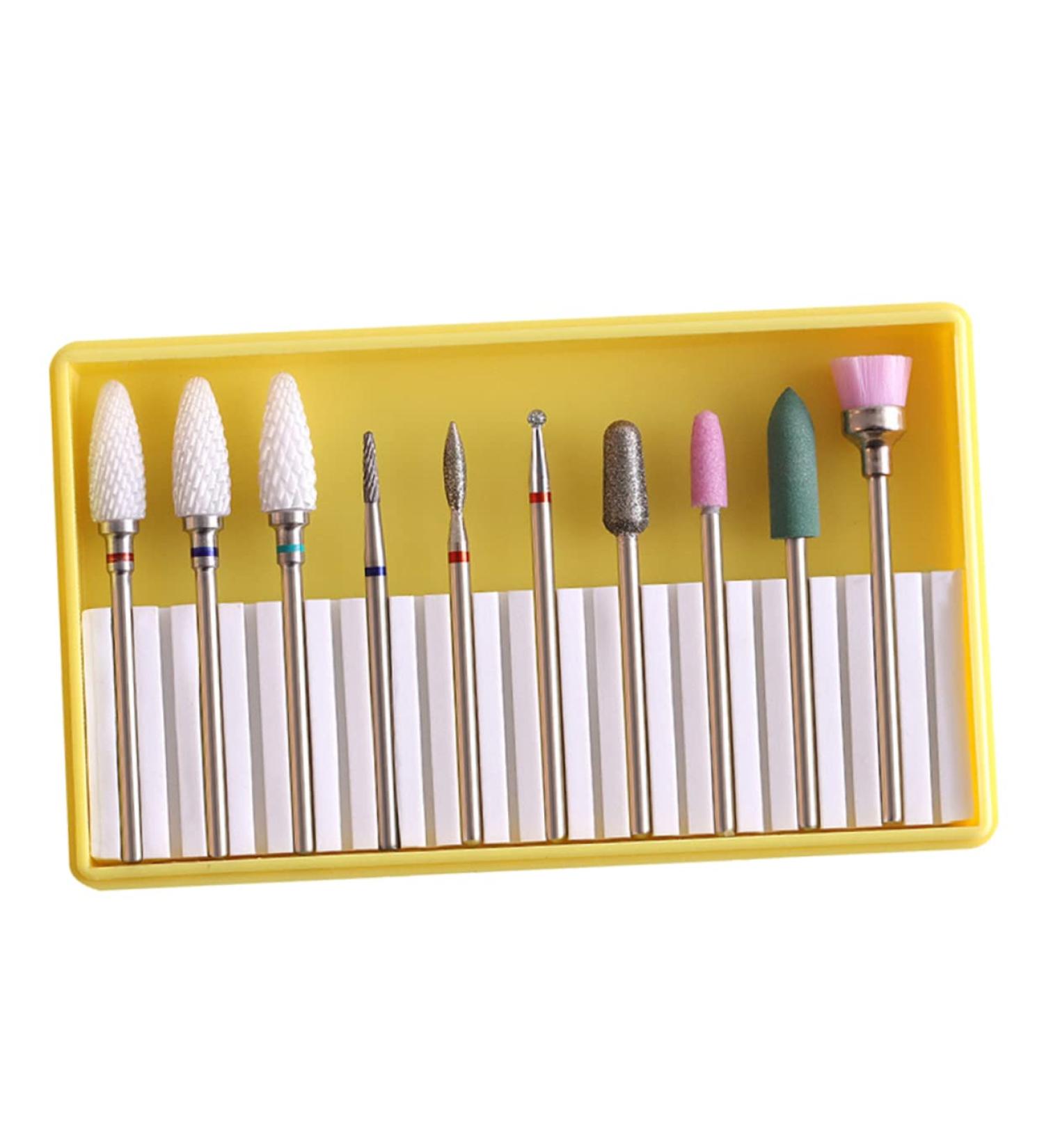 FOMIYES 1 Set Cuticle Drill Bits Manicure Drill Bits Nail Drill Bits Manicure Pedicure Bit Acrylic Nail Drill Gel Nails Bit Nail Grinding Head Manicure Kit Power Tools Diamond Drill Rig - Buy Online on GoSupps.com