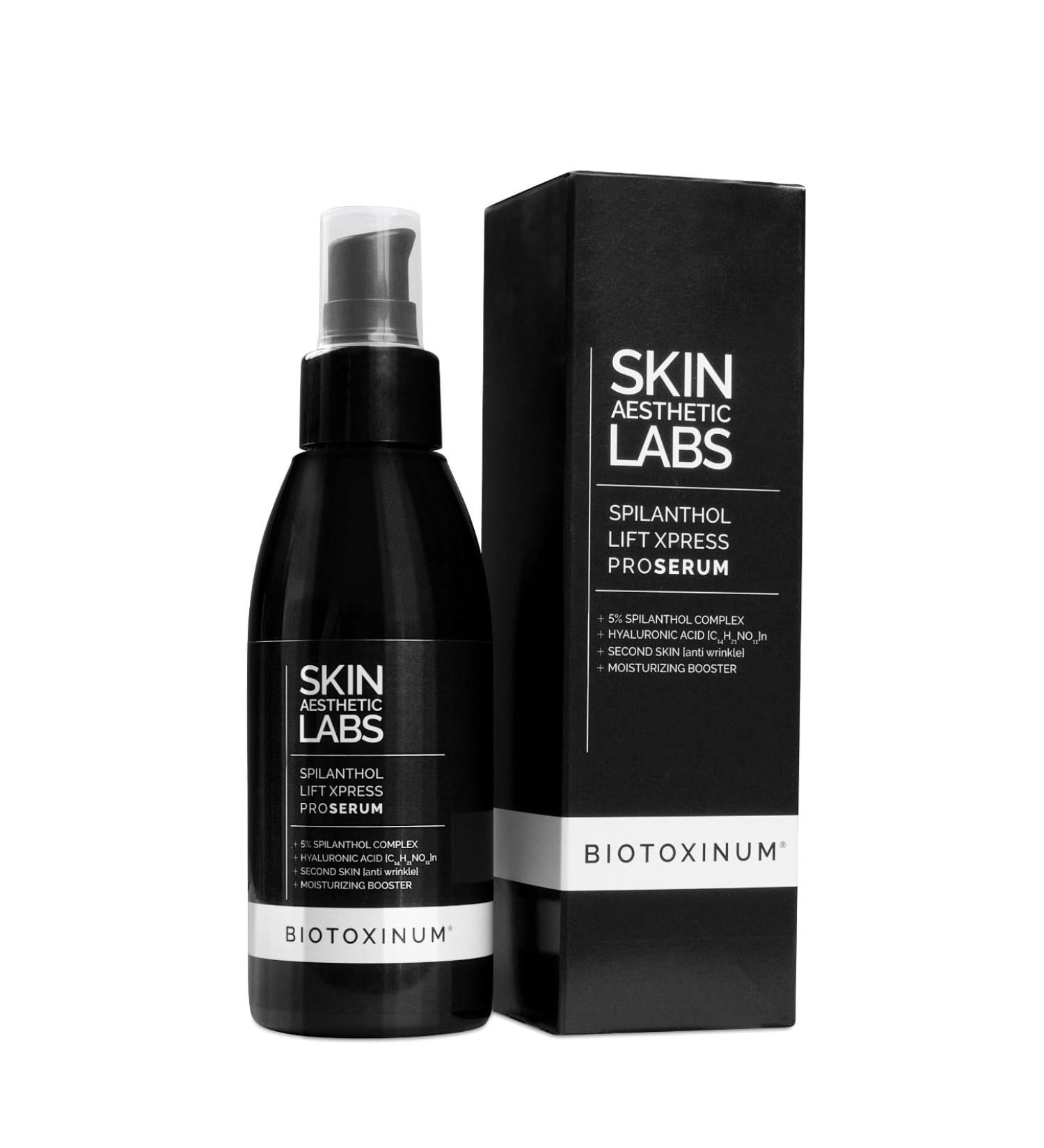 Biotoxinum - Spilanthol Lift Express ProSerum from Skinaesthetatlabs - 125ml - Bio -BTX with hyaluronic acid for wrinkle reduction - moisturizing - anti -aging - Made in Germany
